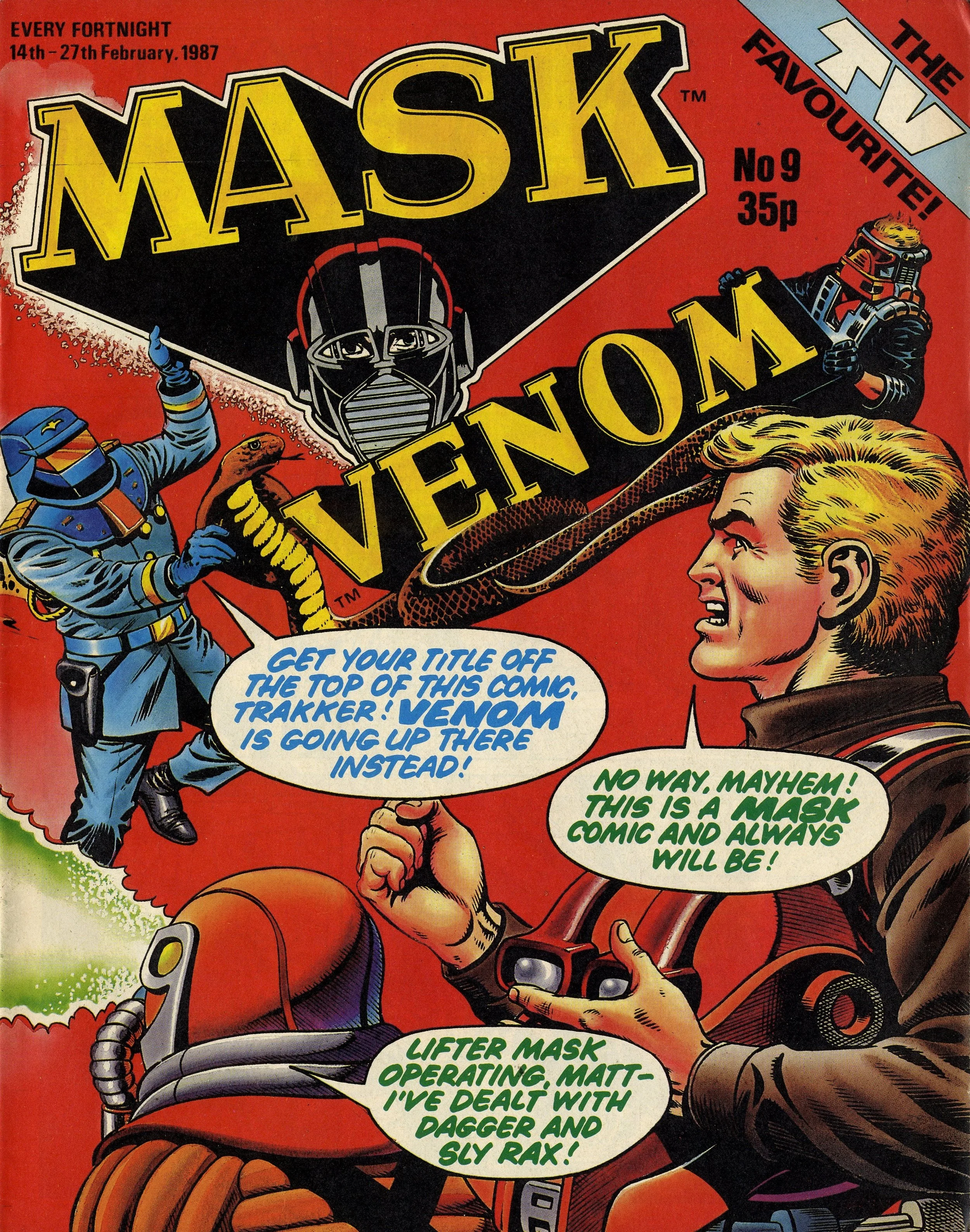 On this day, 14 February 1987: MASK