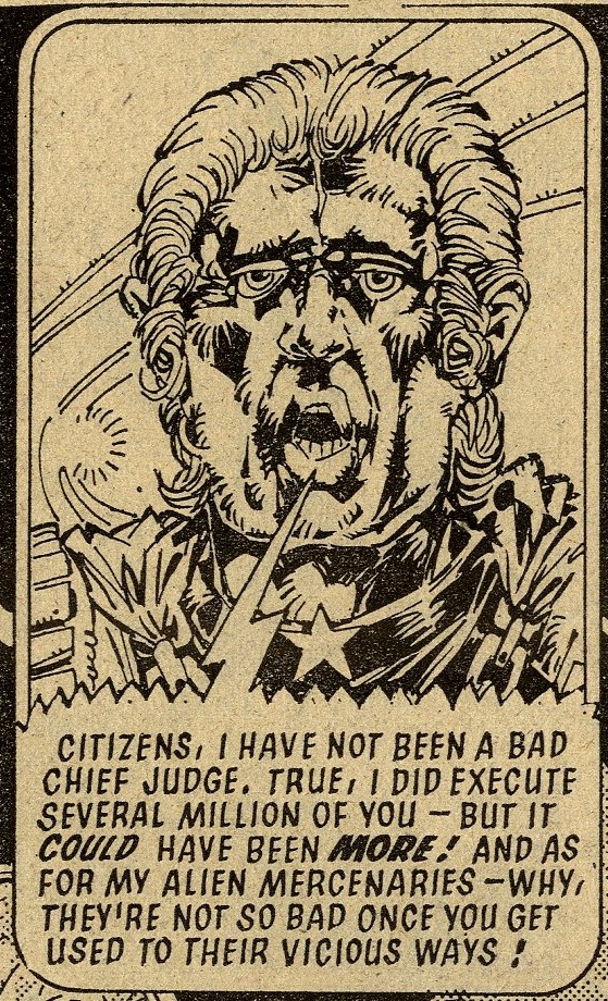 Judge Dredd: ‘The Day the Law Died’: John Wagner (writer), Mike McMahon (artist)