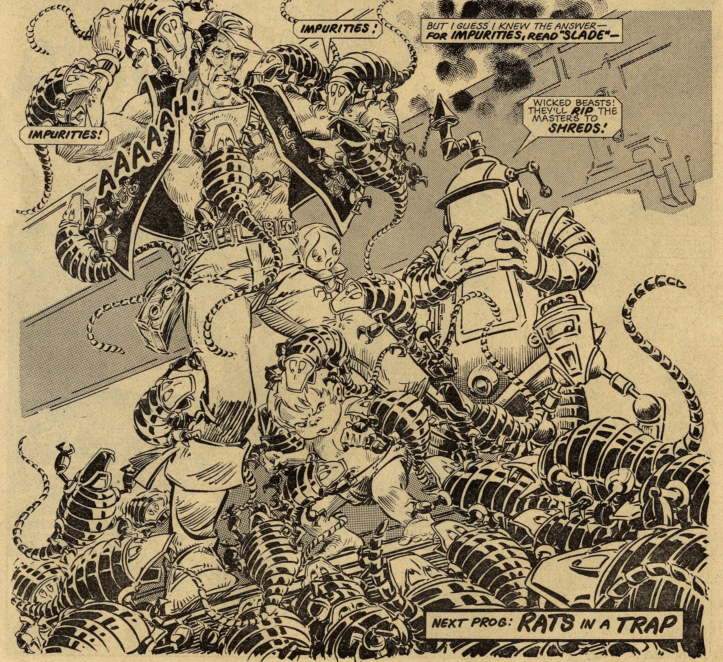 Robo Hunter: ‘Verdus’: John Wagner (writer), Ian Gibson (artist)