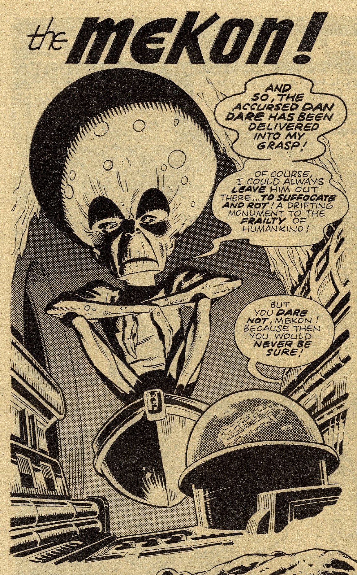 Dan Dare: ‘Servant of Evil’: Tom Tully (writer), Dave Gibbons (artist)