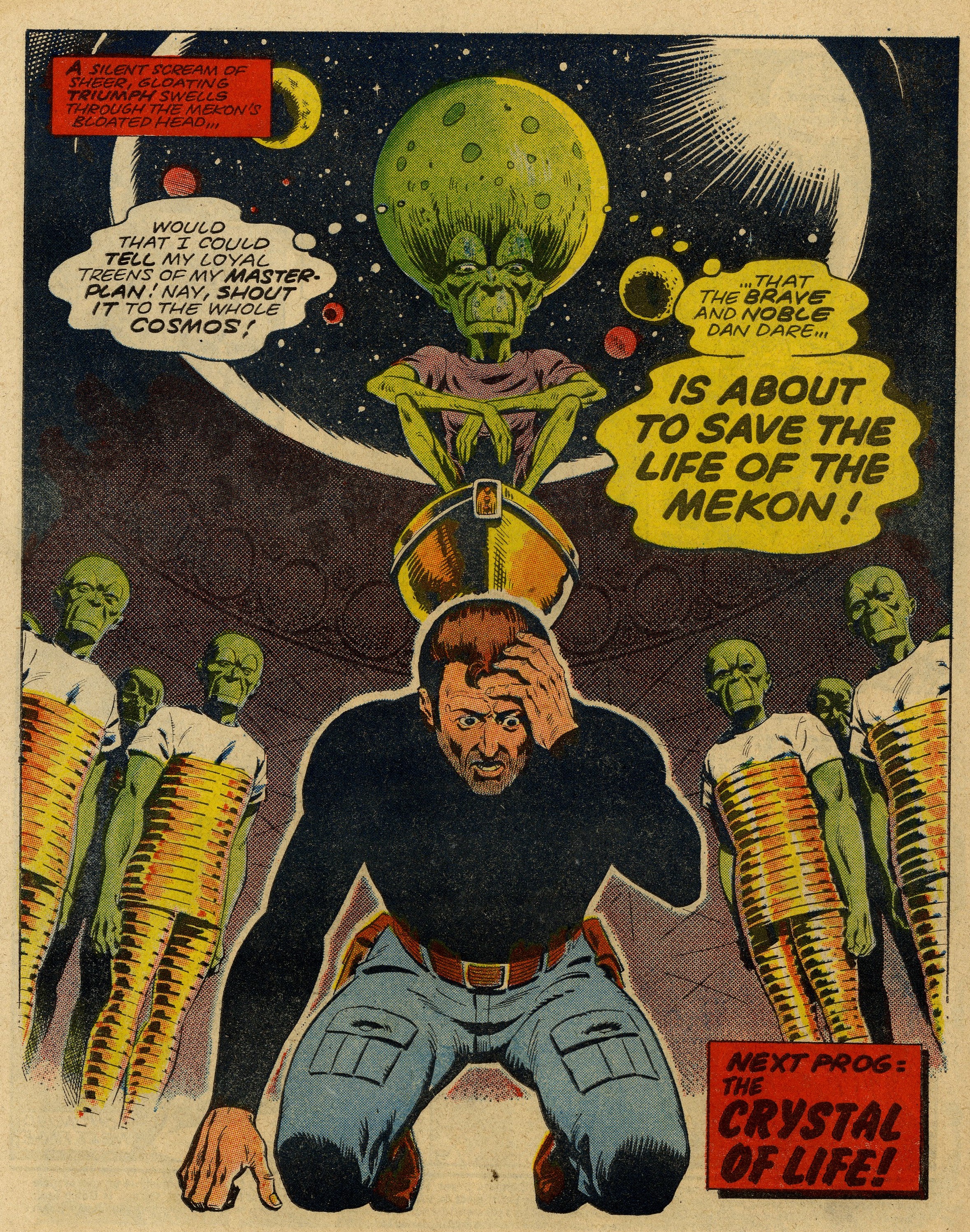 Dan Dare: ‘Servant of Evil’: Tom Tully (writer), Dave Gibbons (artist)