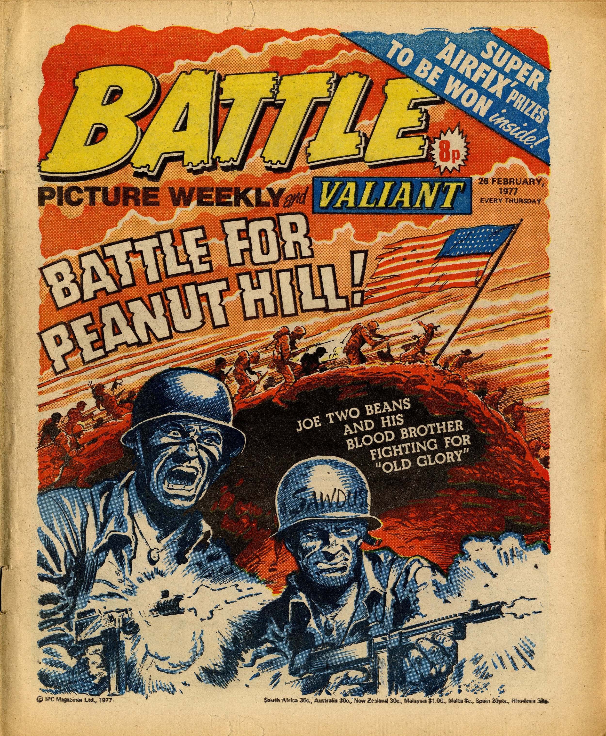 Battle Picture Weekly and Valiant cover artwork: Jim Watson