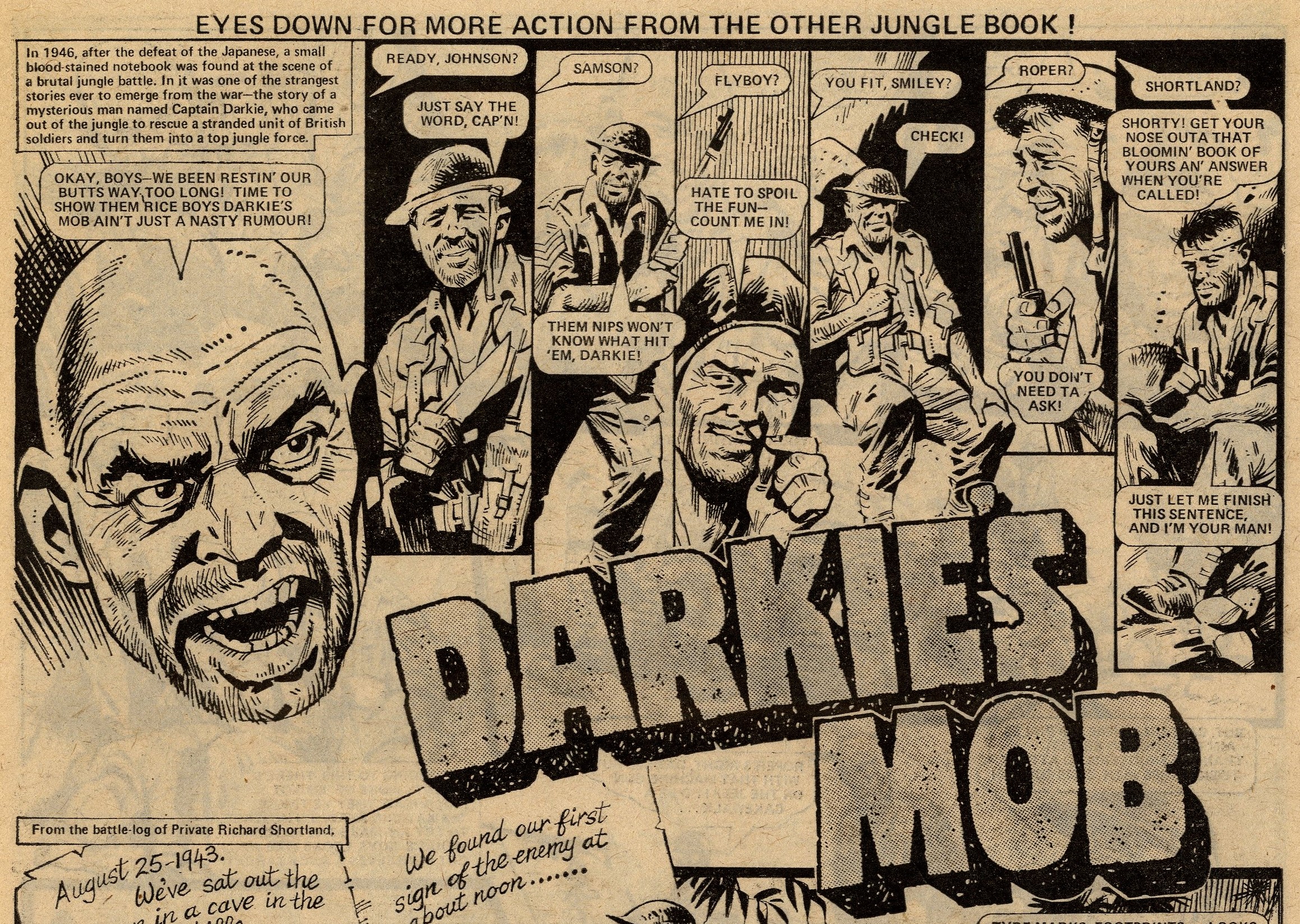 Darkie’s Mob: John Wagner (writer), Mike Western (artist)