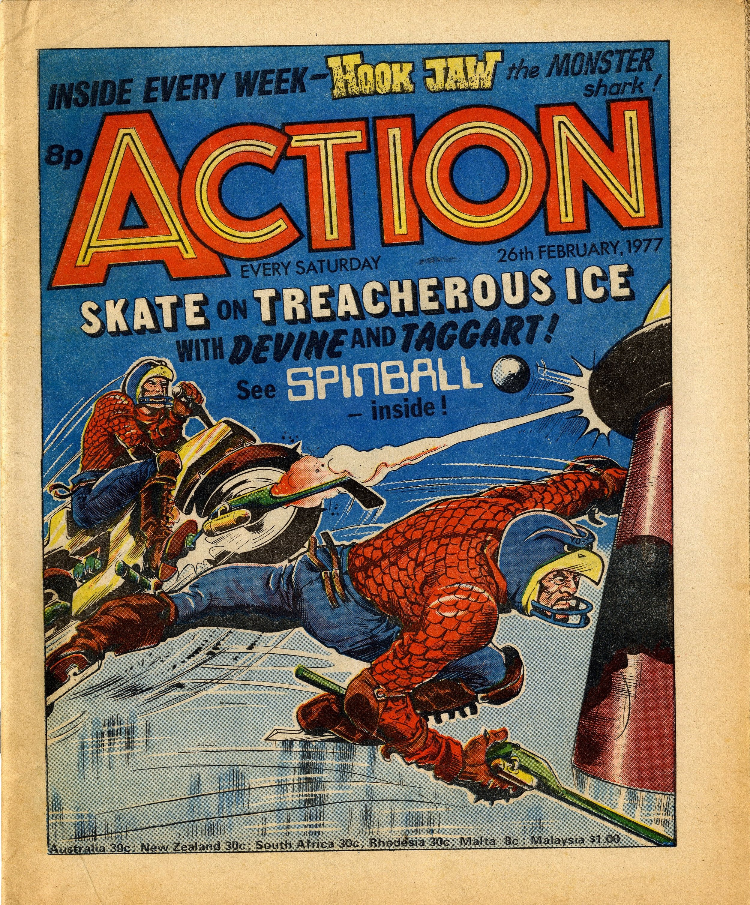 Action cover artwork: Costa?