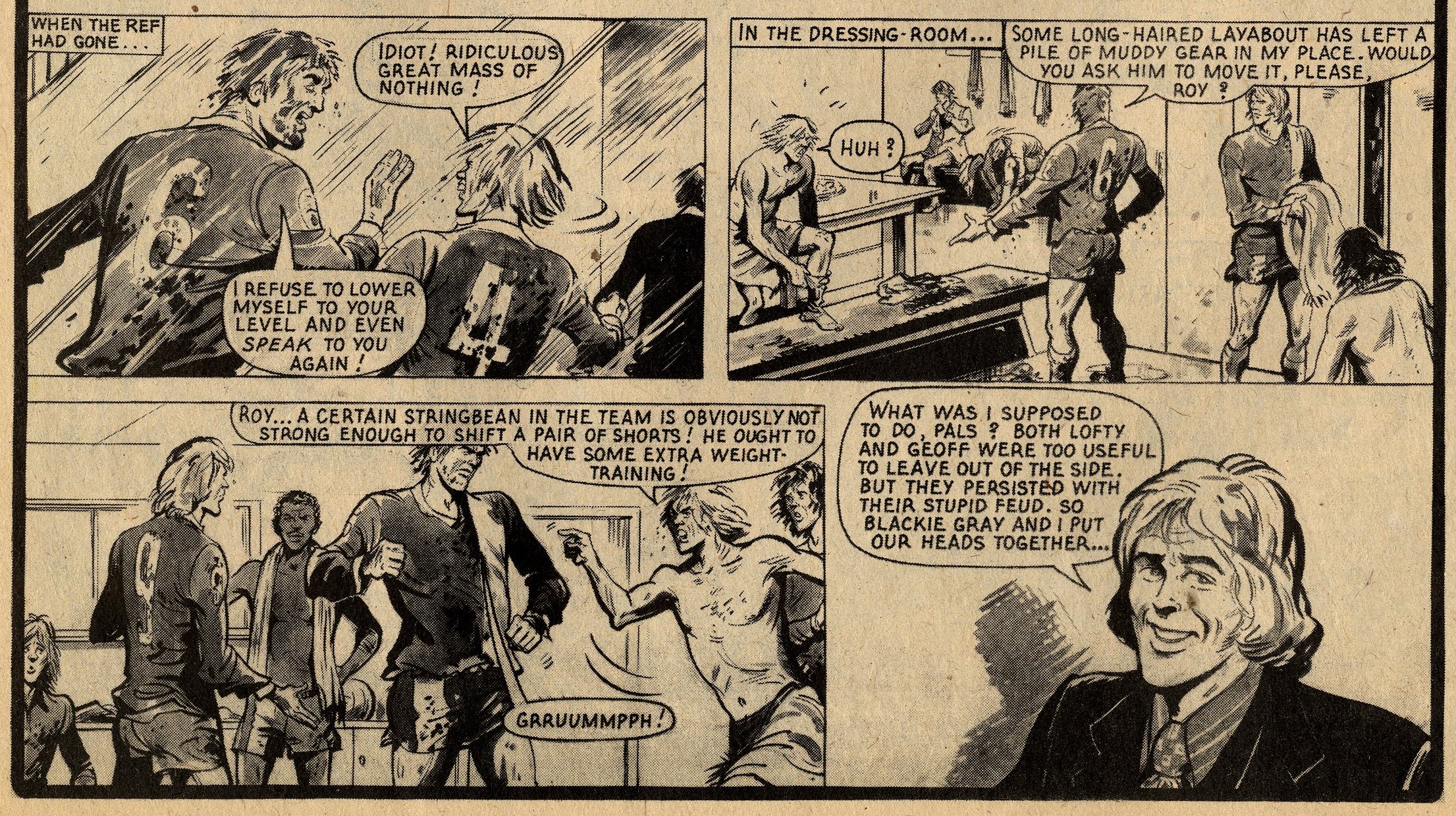 Roy of the Rovers: Tom Tully (writer), Yvonne Hutton (artist)