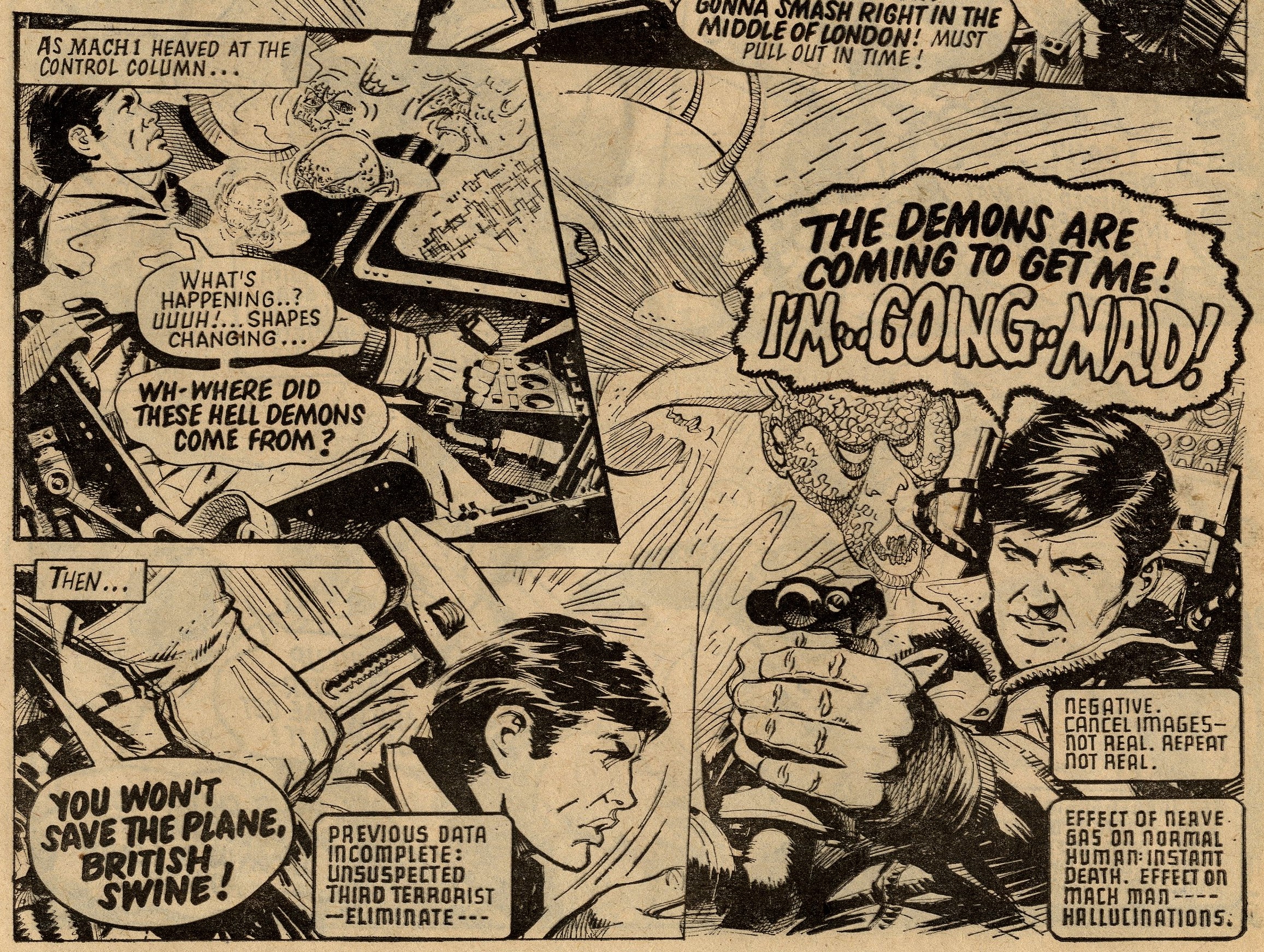 M.A.C.H.1: Robert Flynn (writer), Ian Kennedy (artist)