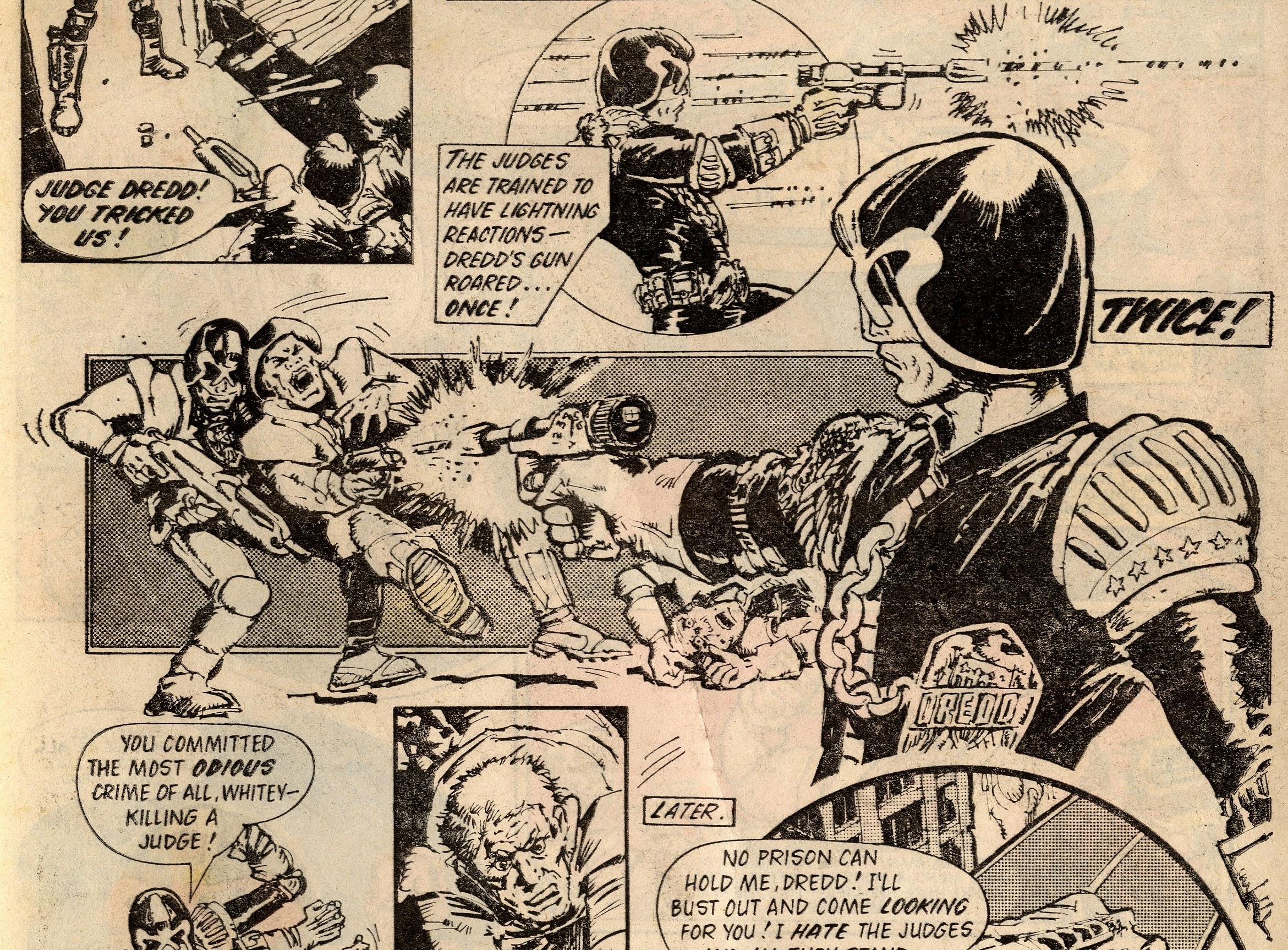 Judge Dredd: Peter Harris (writer), Mike McMahon (artist)