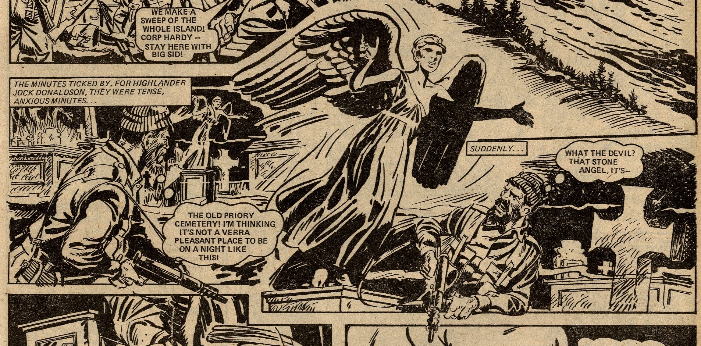 The Sarge: Scott Goodall (writer), Phil Gascoine? (artist)