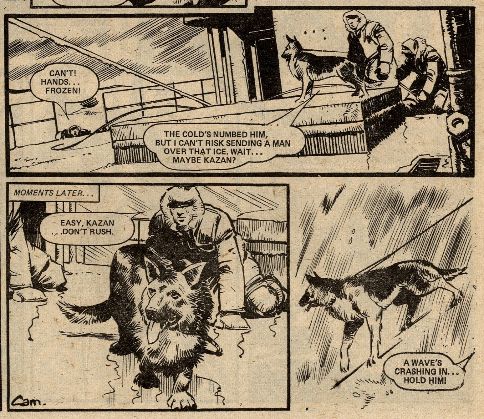 War Dog: Alan Hebden (writer), Cam Kennedy (artist)