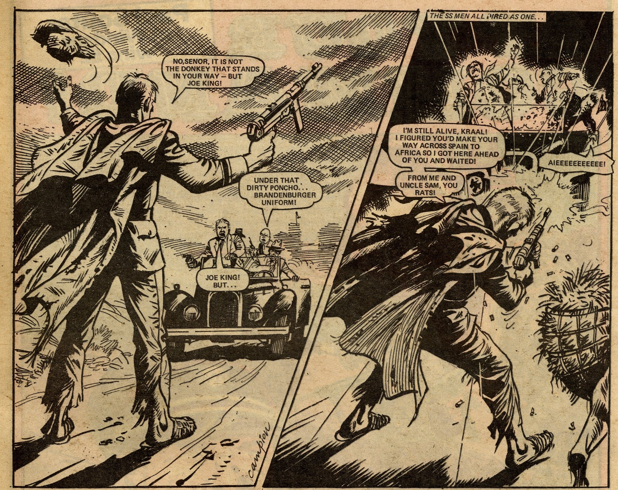 Kommando King: Gerry Finley-Day (writer), Geoff Campion (artist)