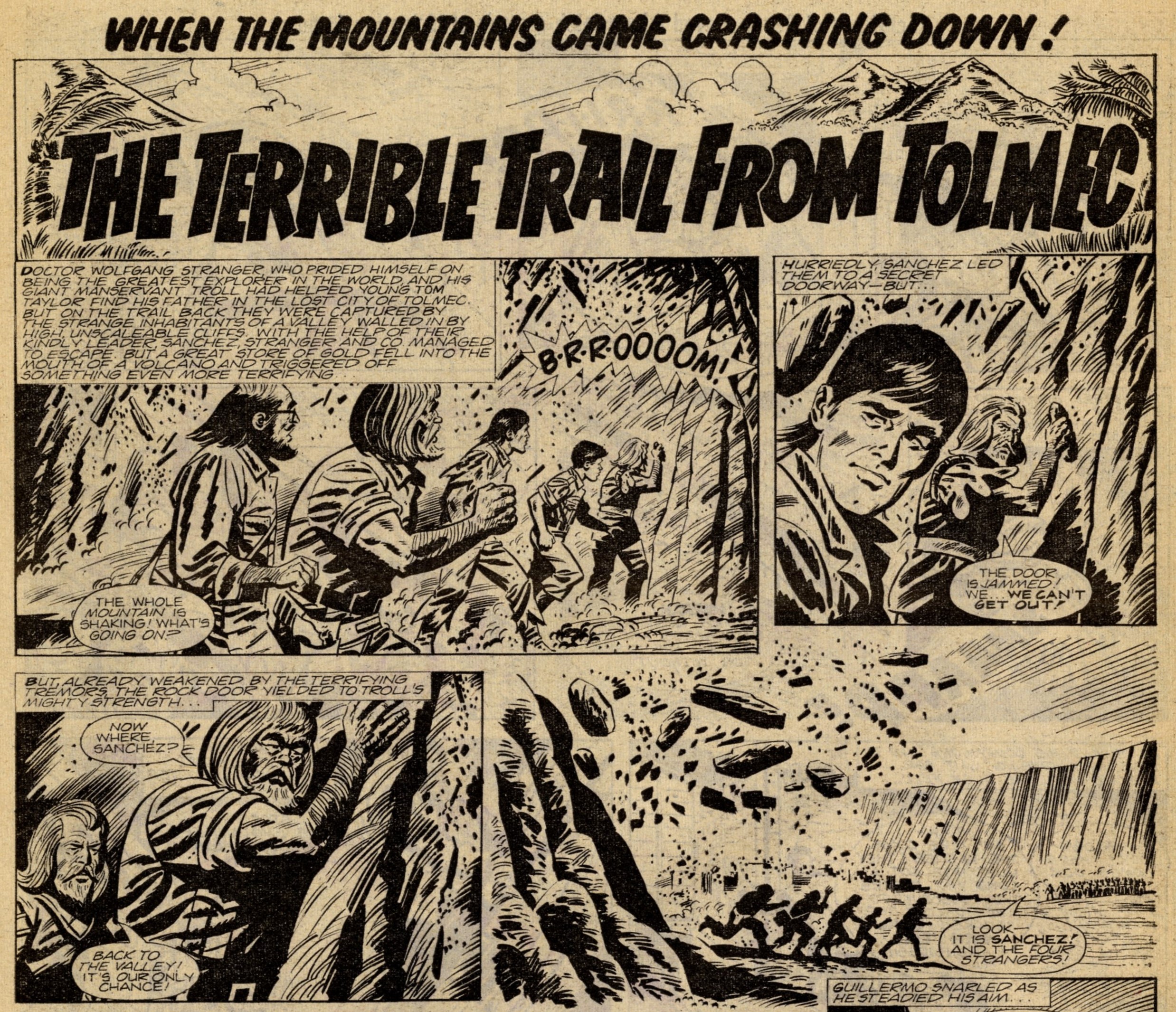 The Terrible Trail from Tolmec: Mike White? (artist)