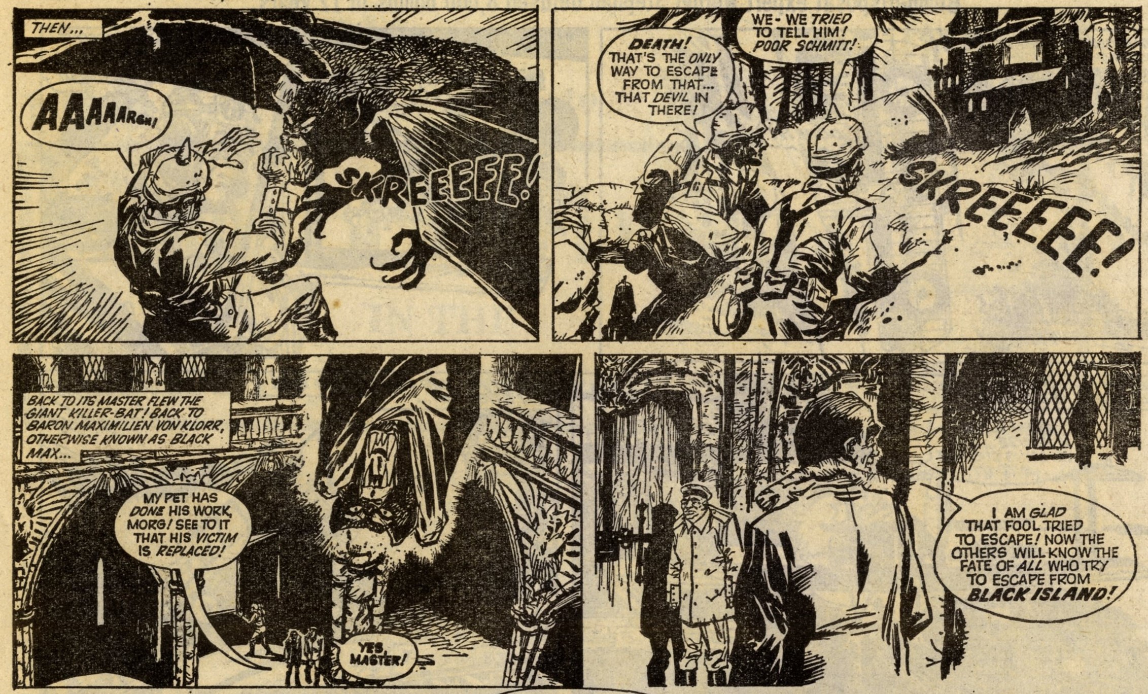 Black Max: Ken Mennell (writer), Alfonso Font (artist)