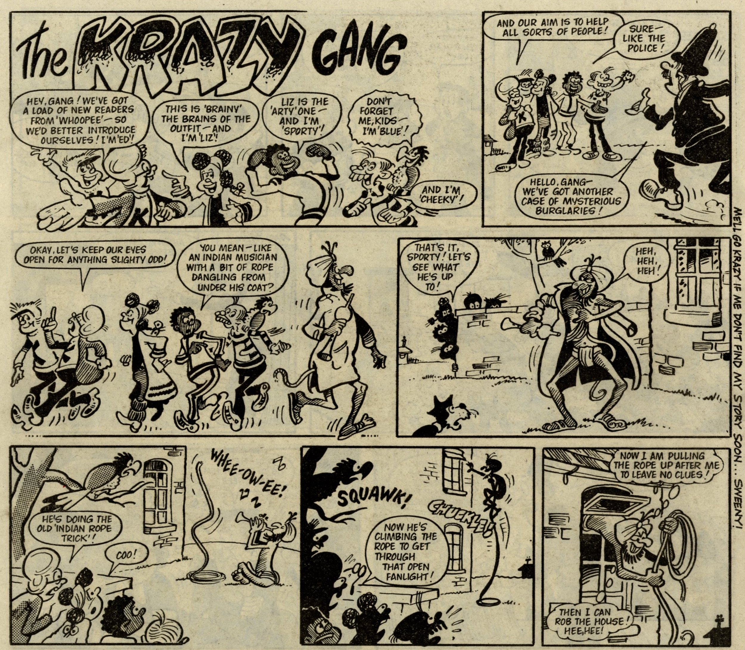 The Krazy Gang: Bob Hill (artist)