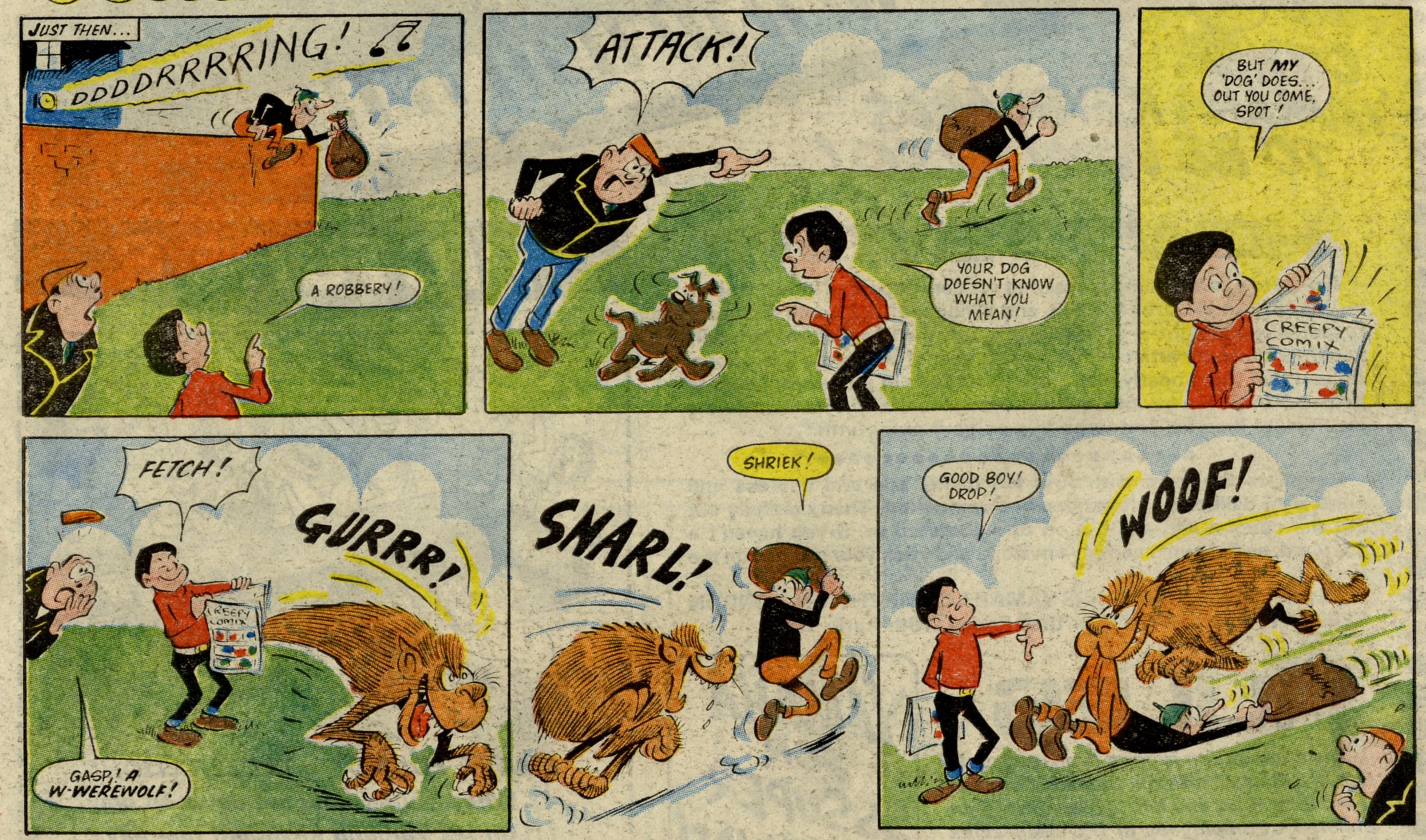 Creepy Comix: Reg Parlett (artist)