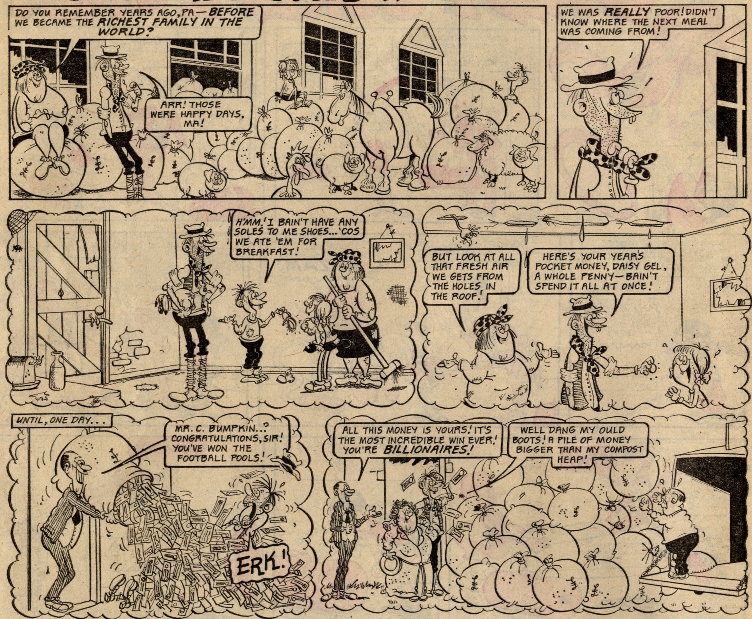 The Bumpkin Billionaires (from Whoopee! and Shiver and Shake 12 October 1974): Mike Lacey (artist)