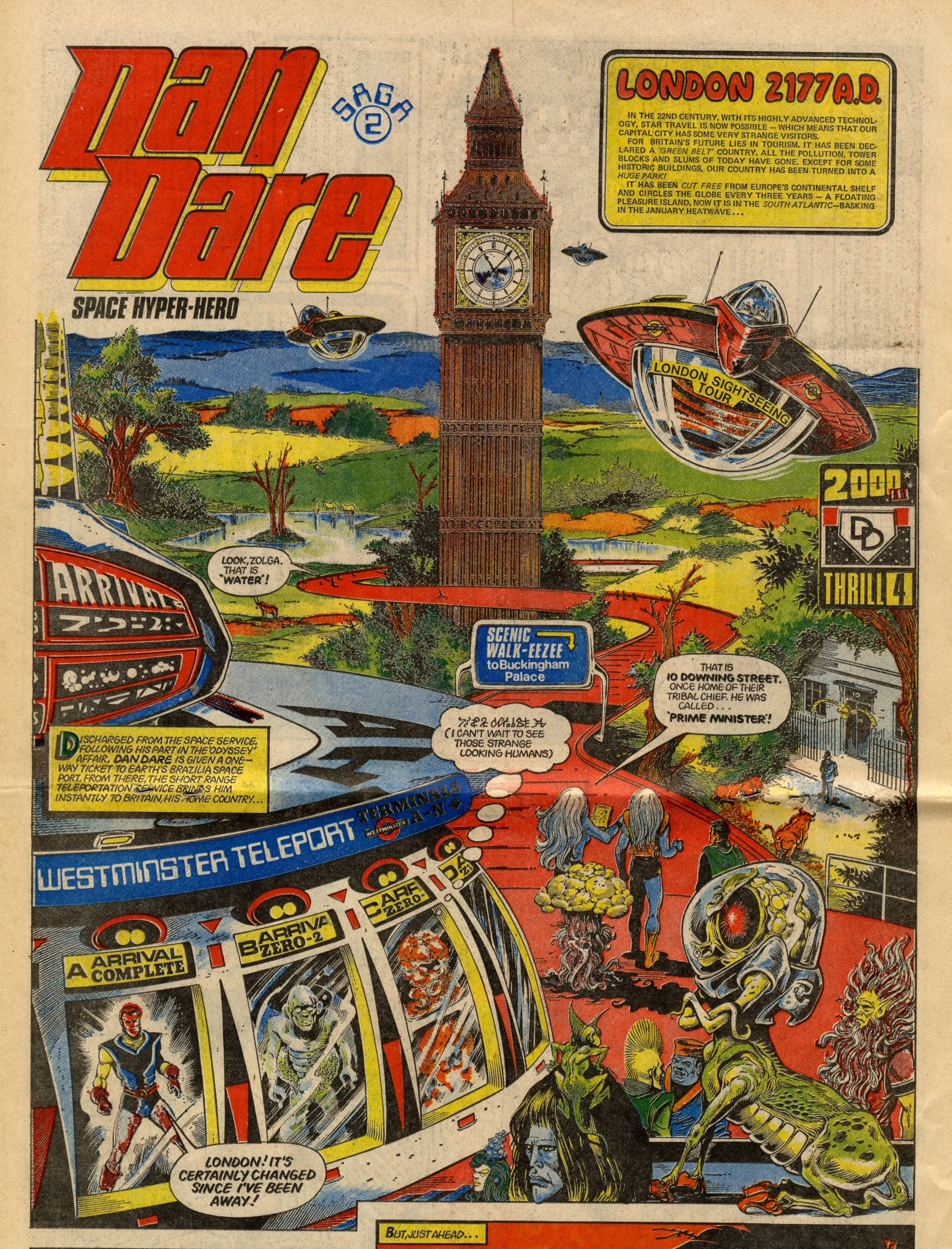 Dan Dare: Steve Moore (writer), Massimo Belardinelli (artist)