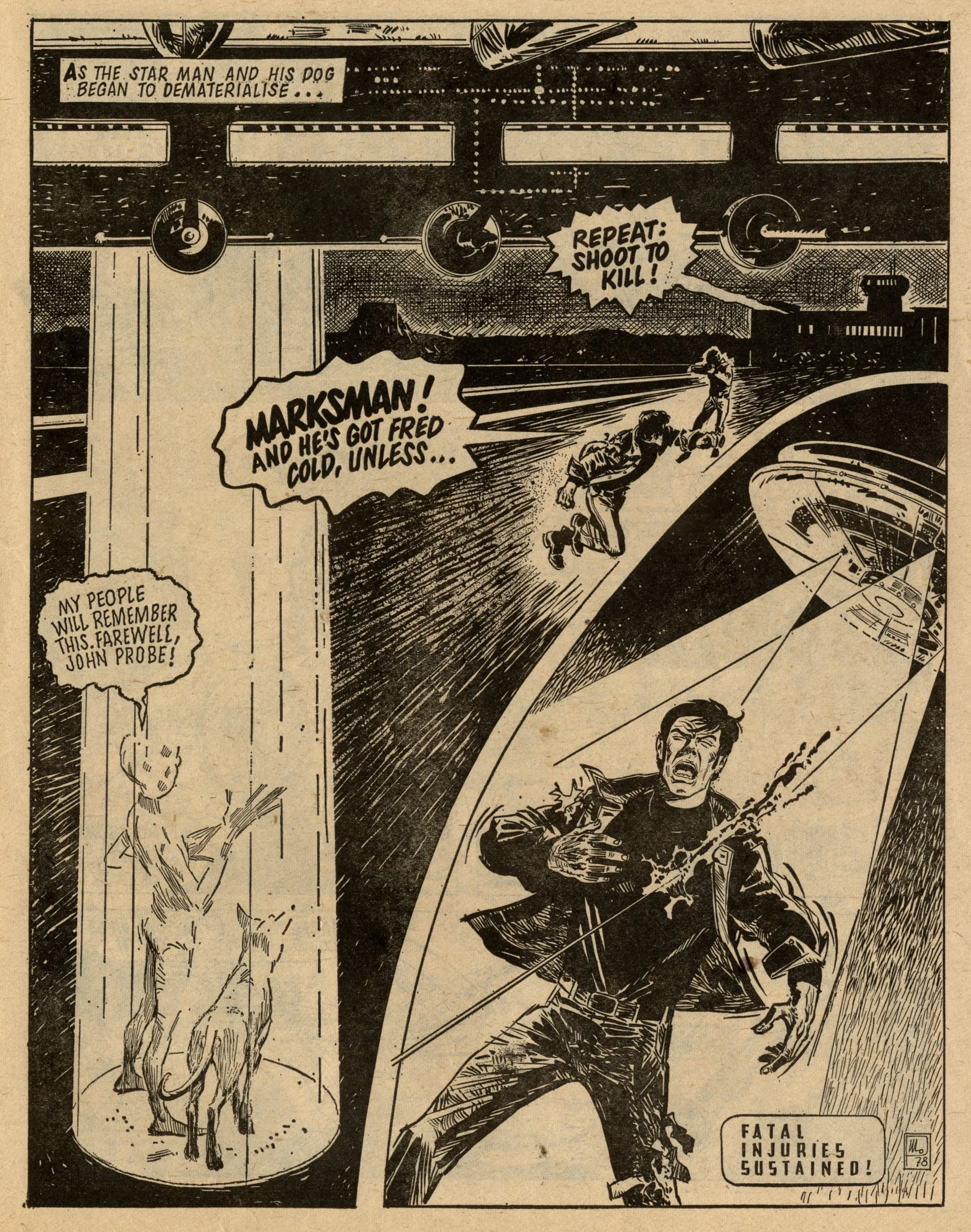 M.A.C.H.1: Pat Mills (writer), Montero (artist)
