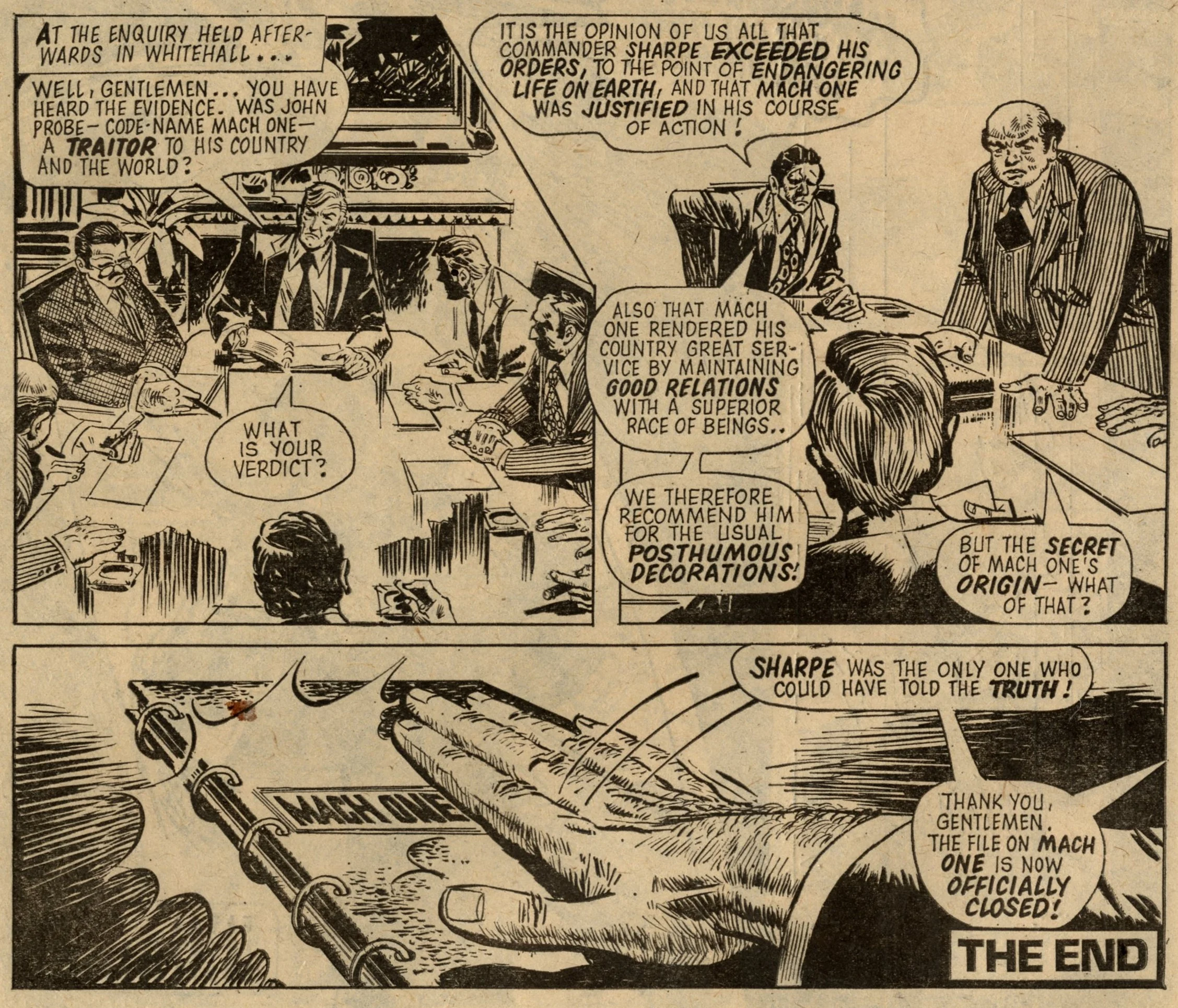 M.A.C.H.1: Pat Mills (writer), Montero (artist)