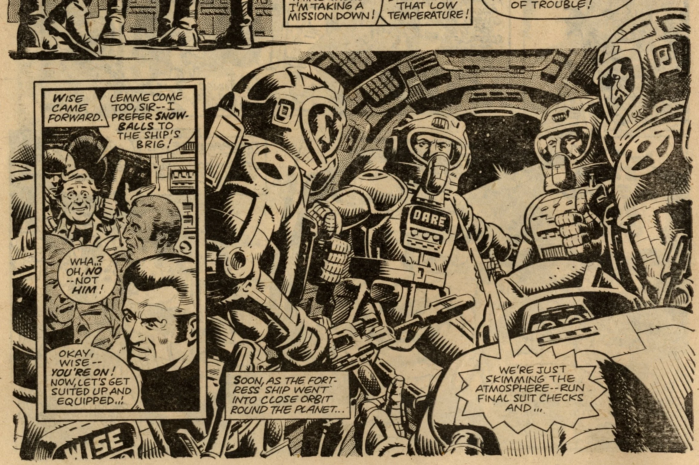 Dan Dare: Gerry Finley-Day (writer), Dave Gibbons (artist)
