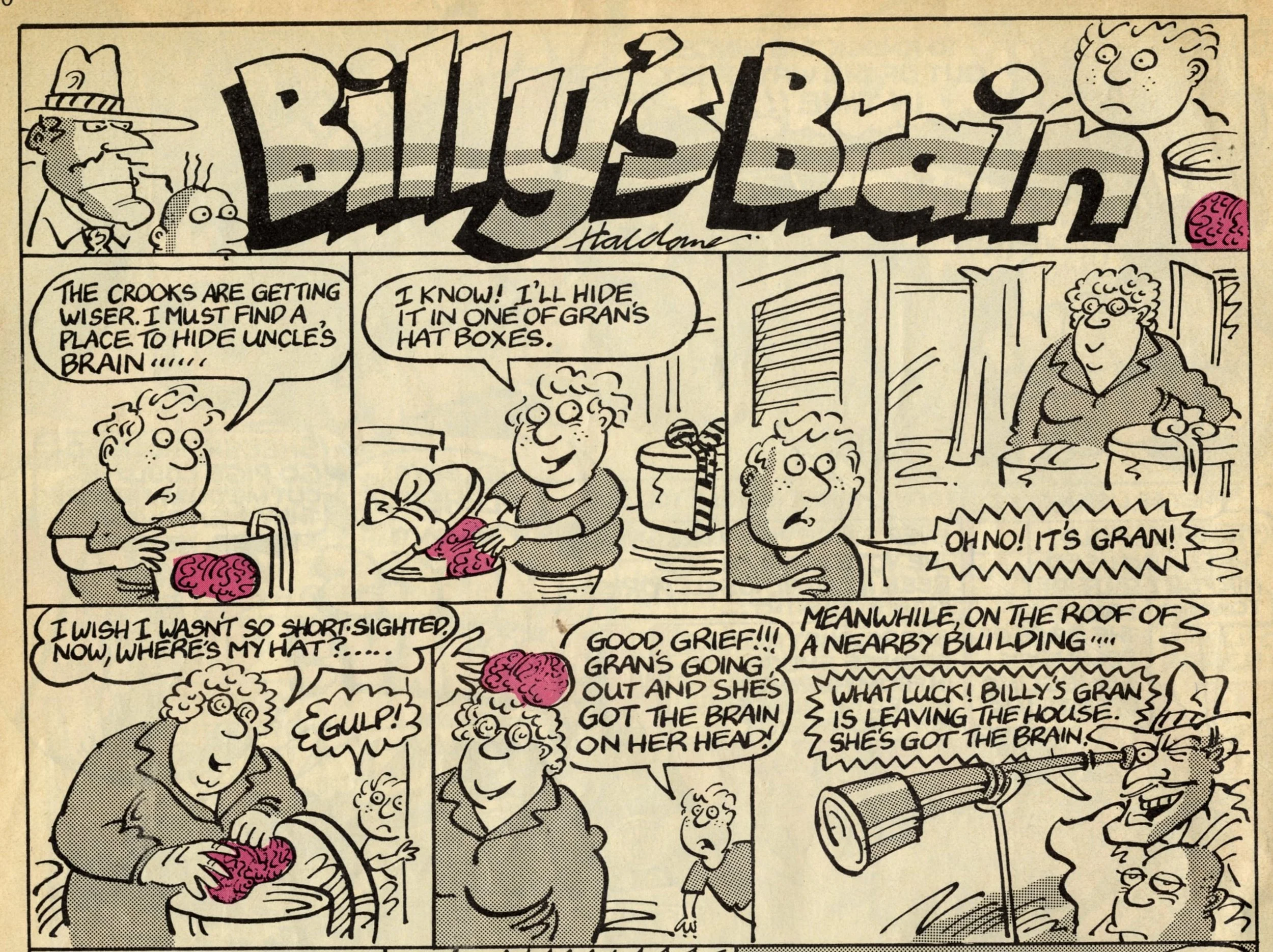 Billy’s Brain: David Haldane (artist)