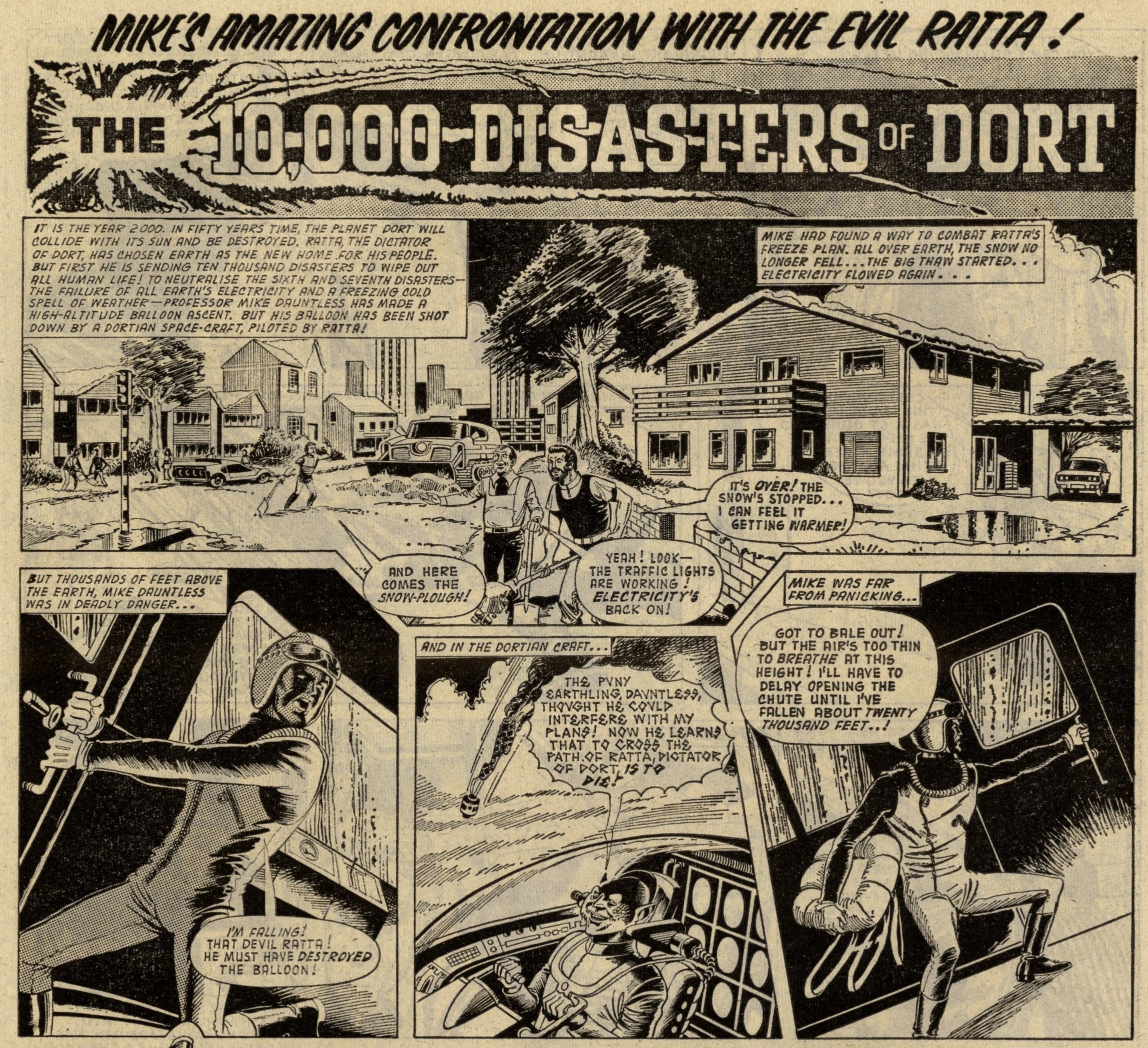 The 10,000 Disasters of Dort: creators unknown