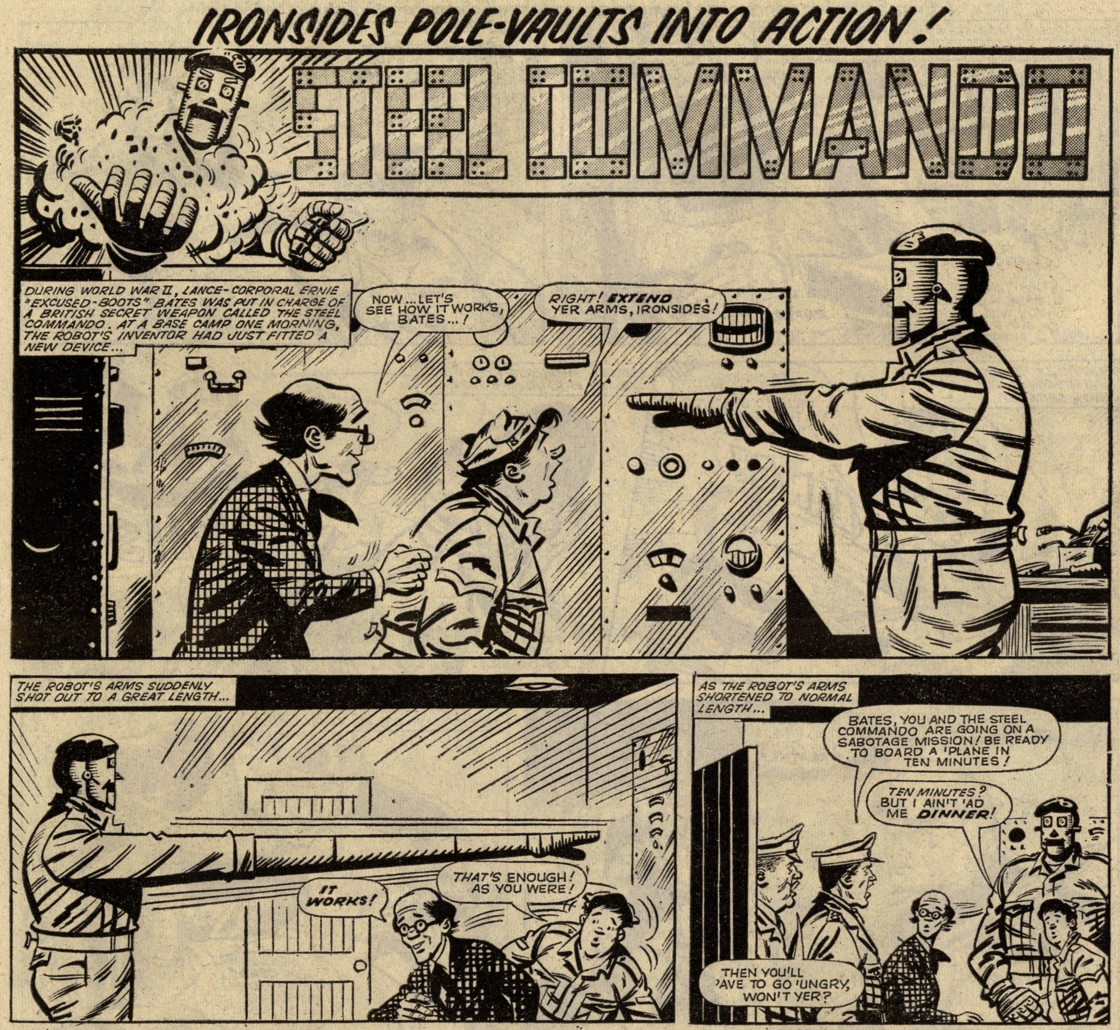Steel Commando: Frank S. Pepper (writer), Alex Henderson (artist)