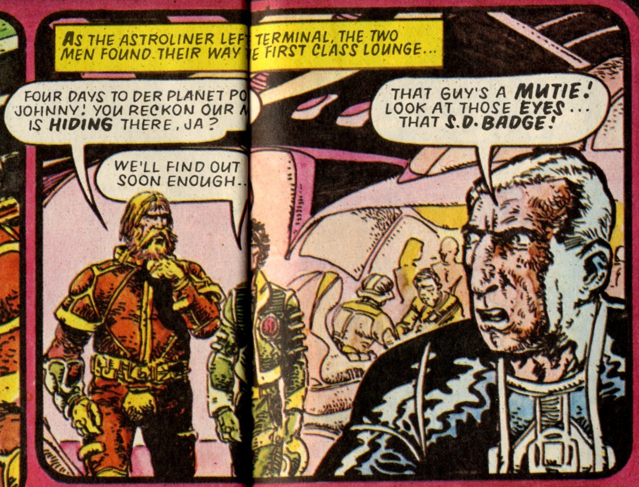 Strontium Dog: John Wagner (writer), Carlos Ezquerra (artist)