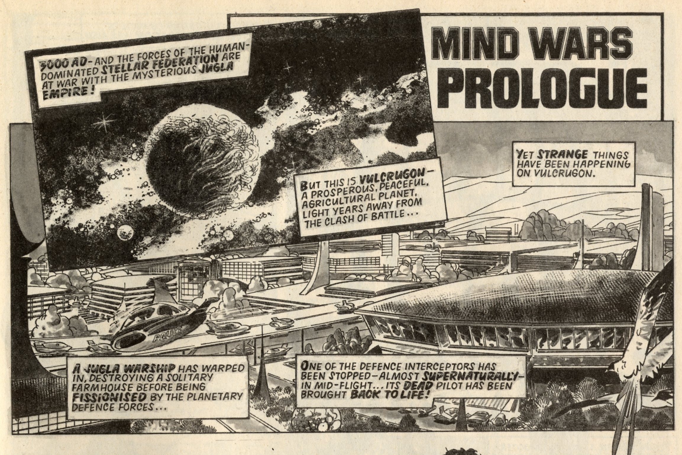 Mind Wars: Alan Hebden (writer), Jesus Redondo (artist)