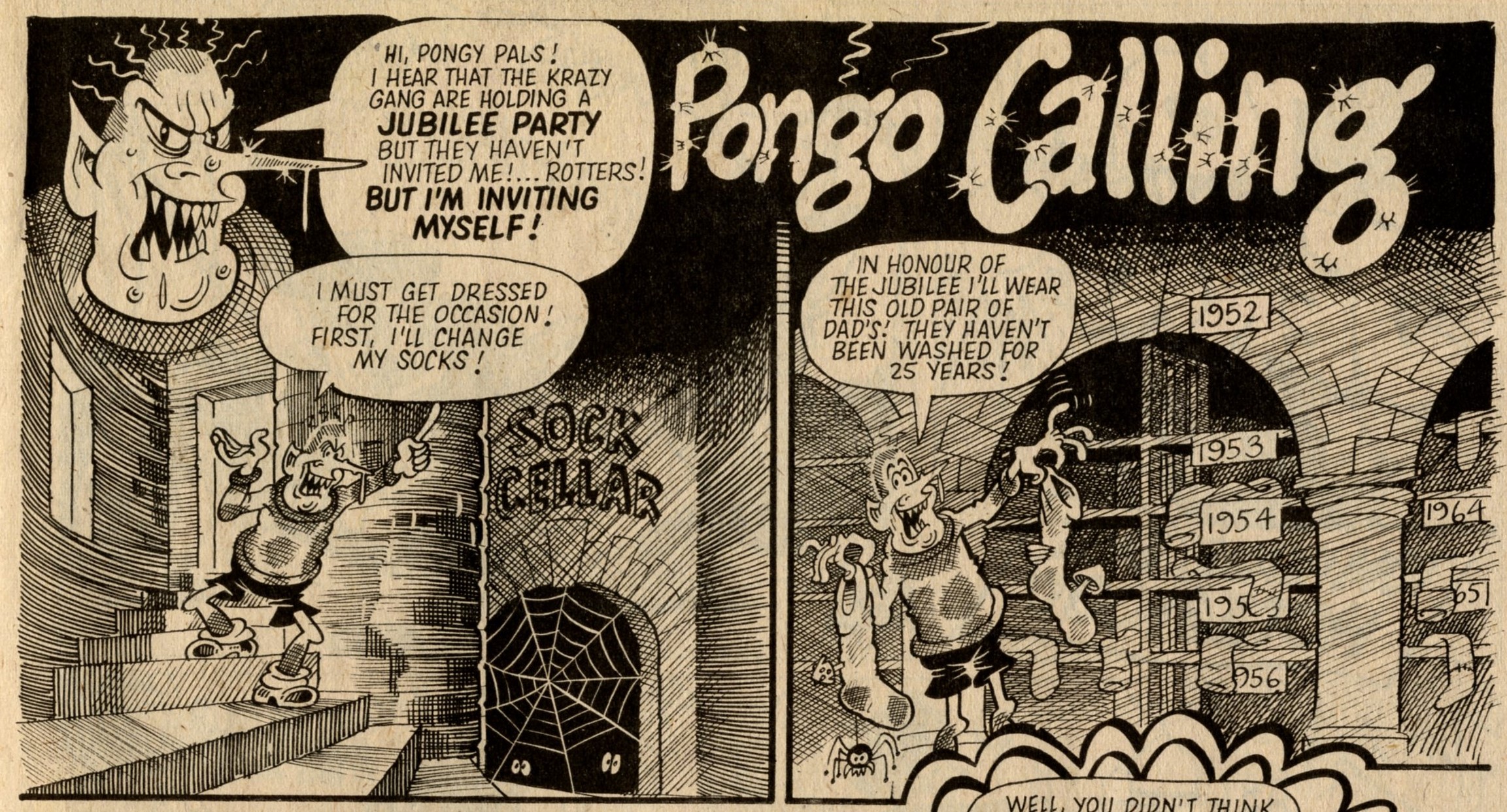 Pongo calling: Ian Knox (artist)