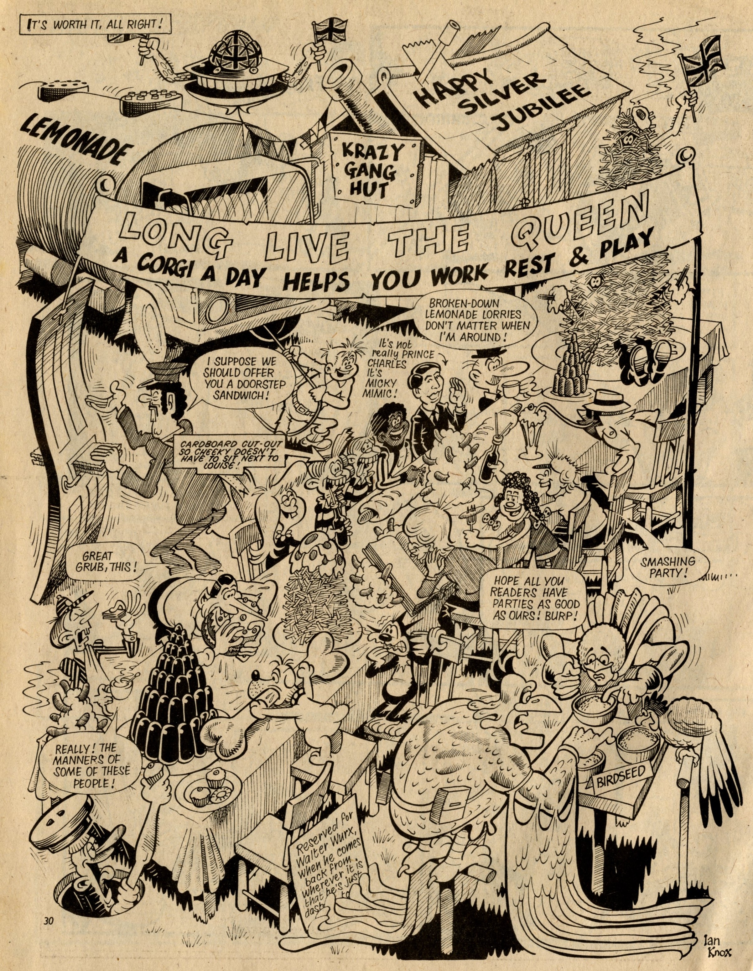 The Krazy Gang: Ian Knox (artist)