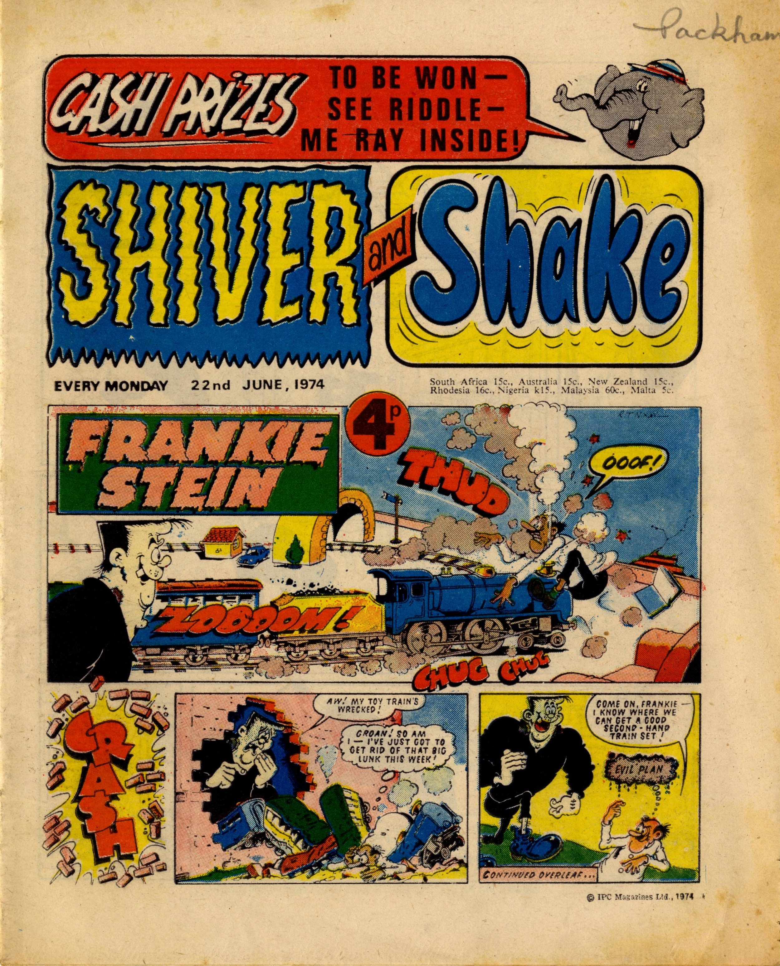 Cover artwork: Robert Nixon