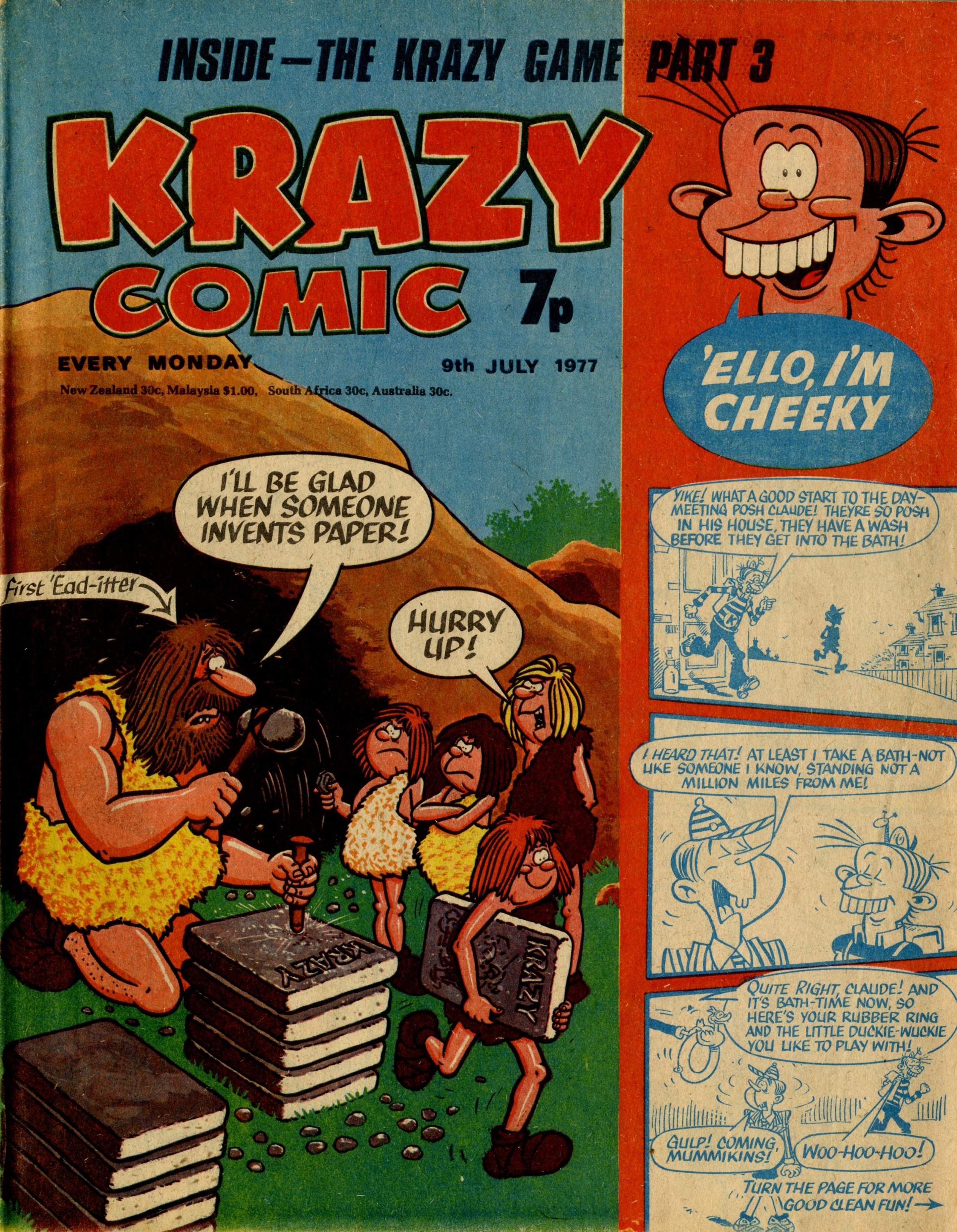 Cover artwork: Mike Lacey