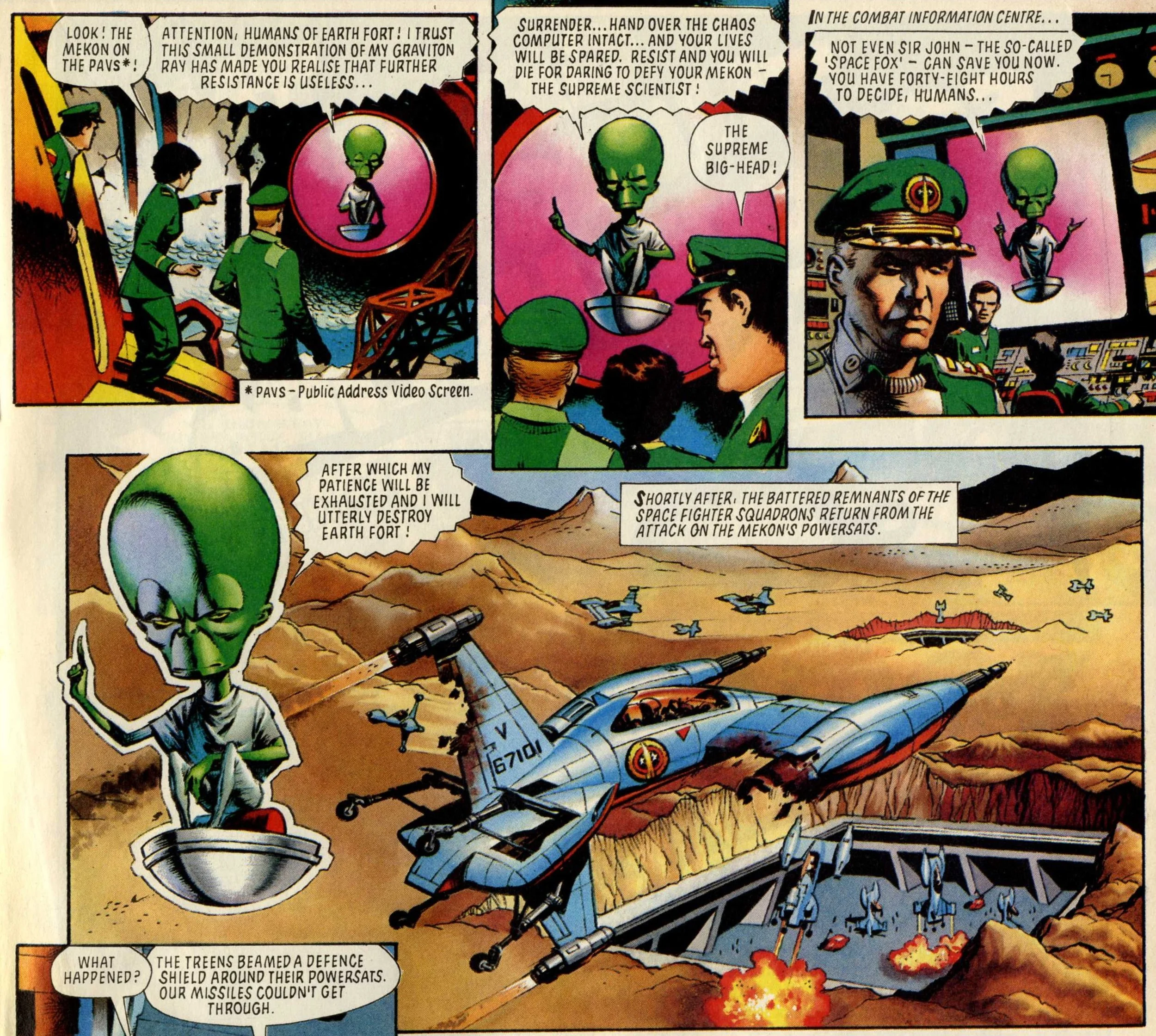 Dan Dare: Pat Mills (writer), Ian Kennedy (artist)