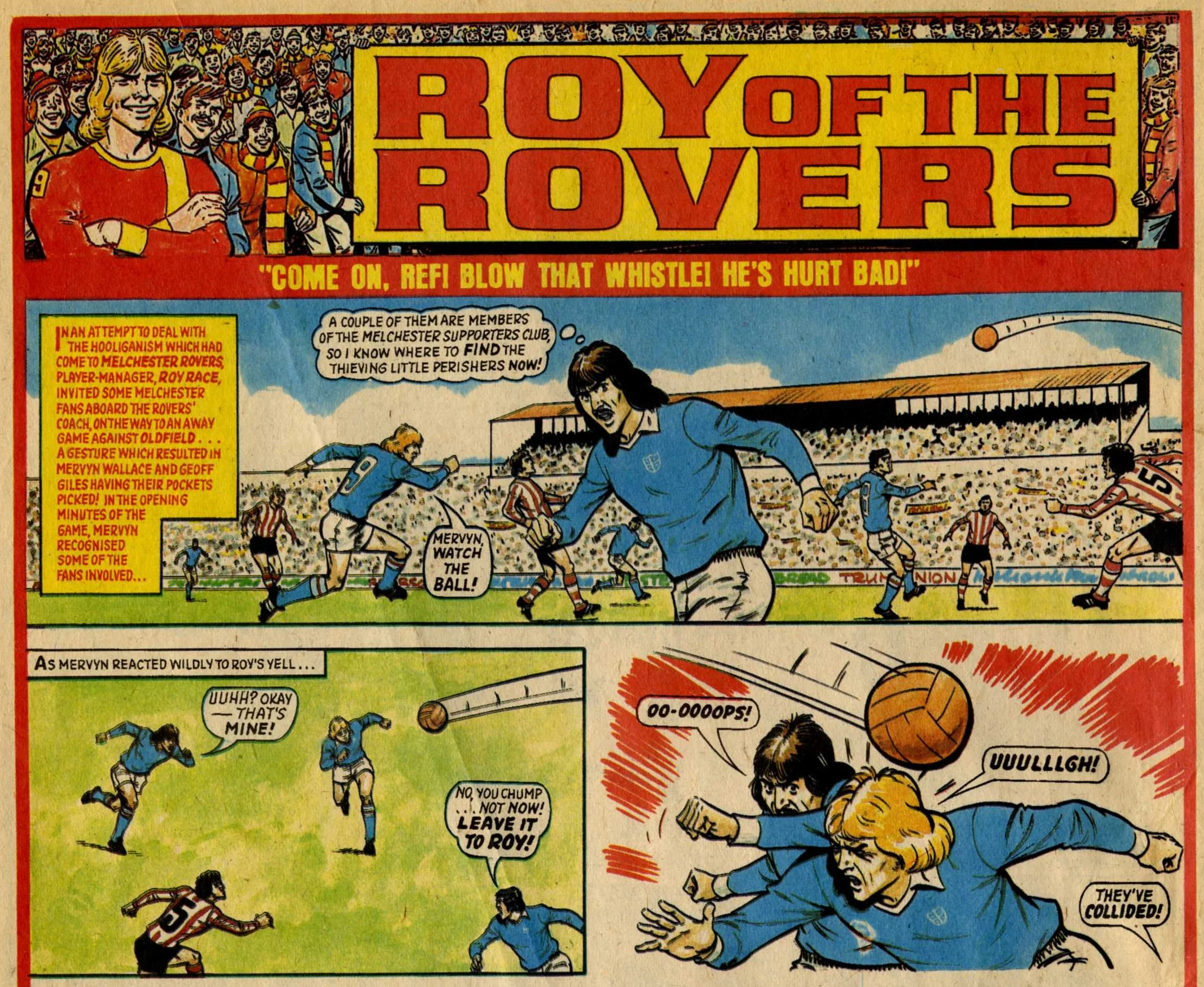 Roy of the Rovers: Tom Tully (writer), David Sque (artist)