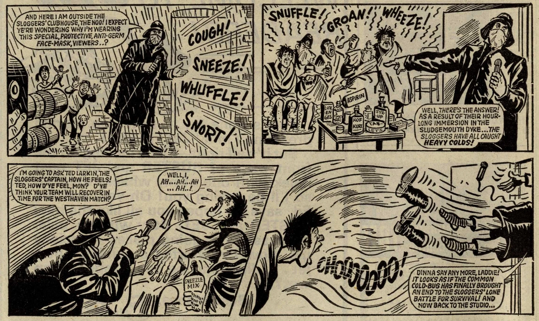 The Sludgemouth Sloggers: Doug Maxted (artist)