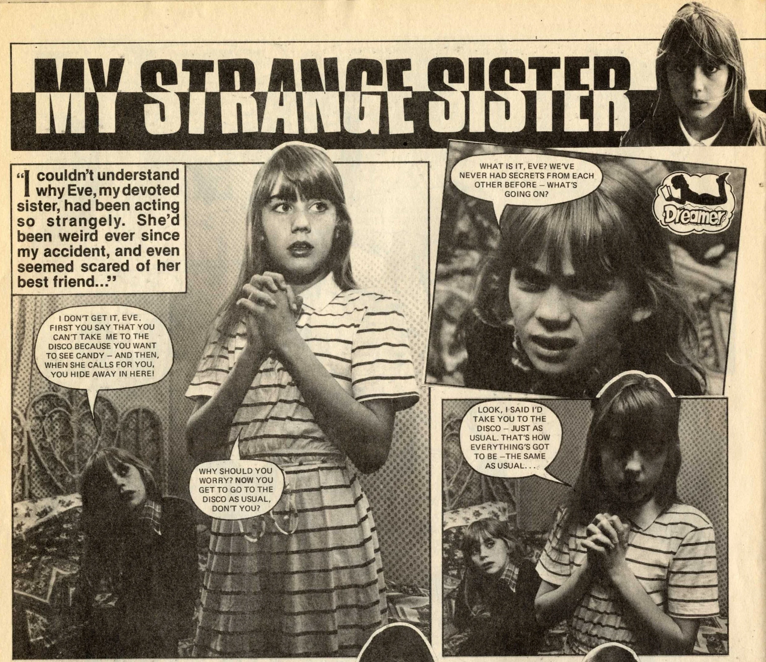 My Strange Sister (photo-story)