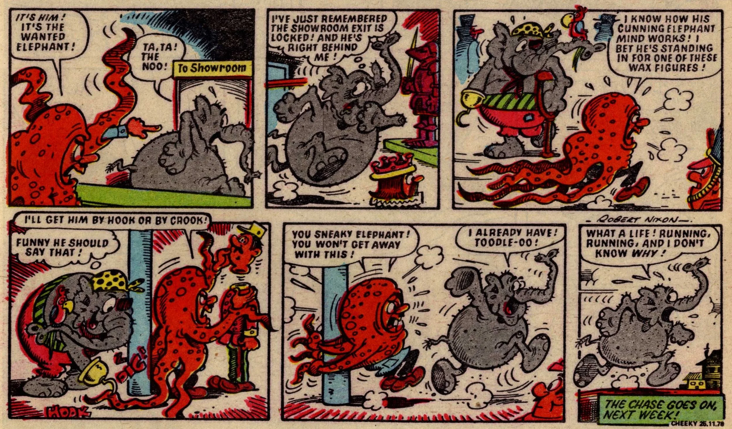 Elephant on the Run: Robert Nixon (artist)