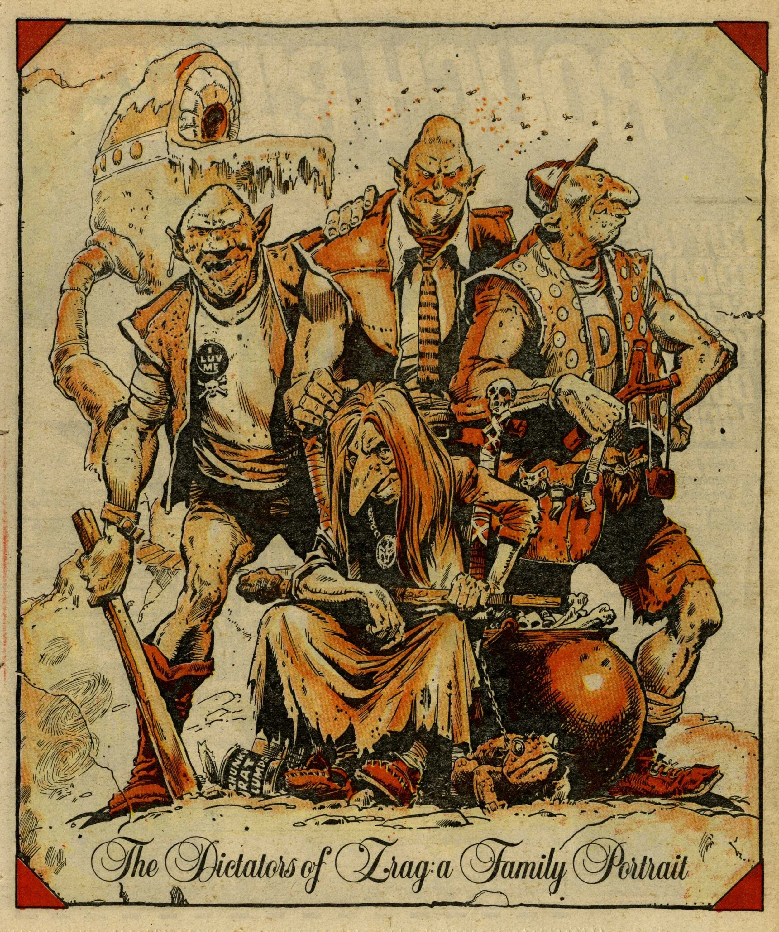 The Dictators of Zrag, drawn by Eric Bradbury