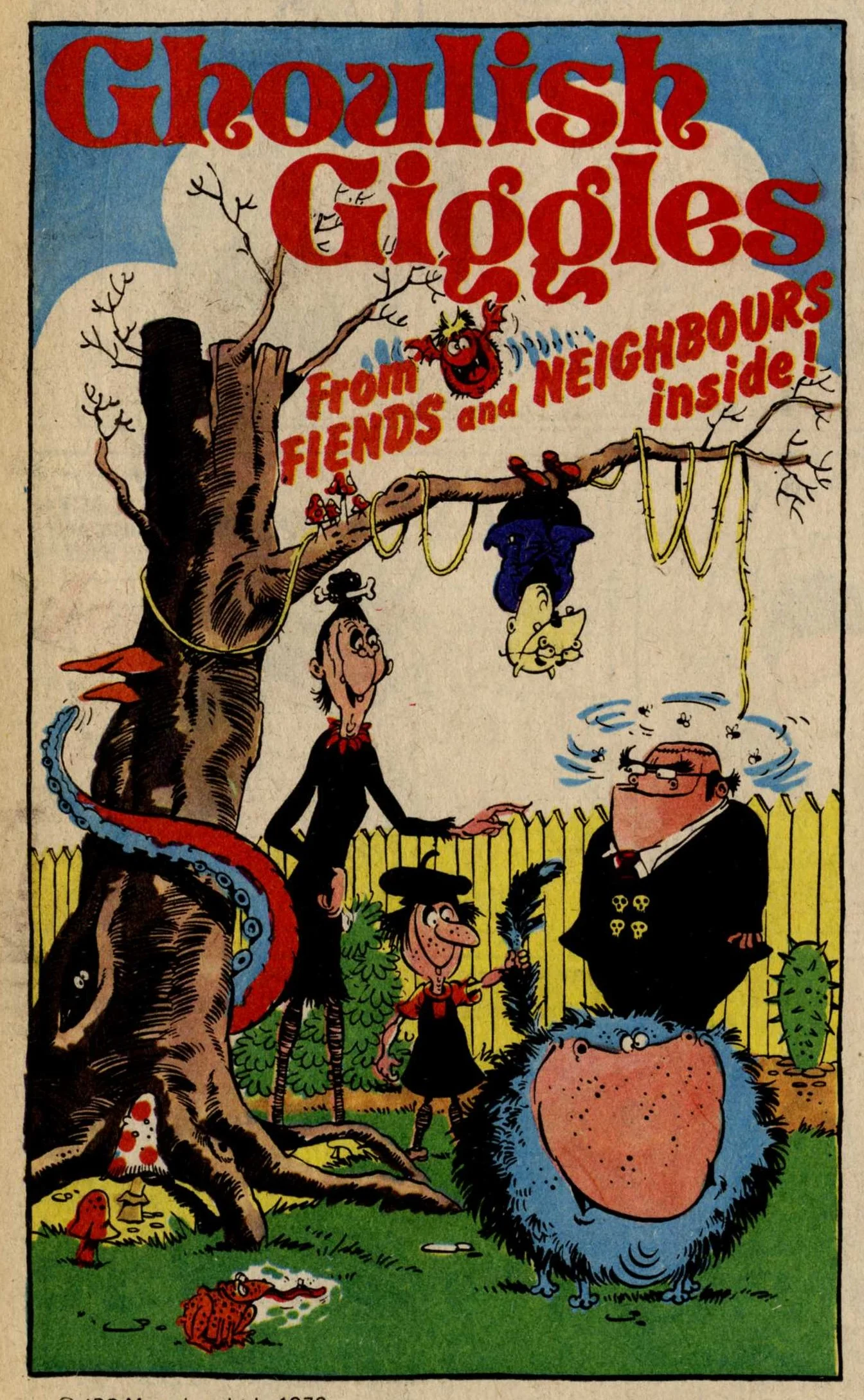 The Really-Ghastlies, drawn by Graham Allen