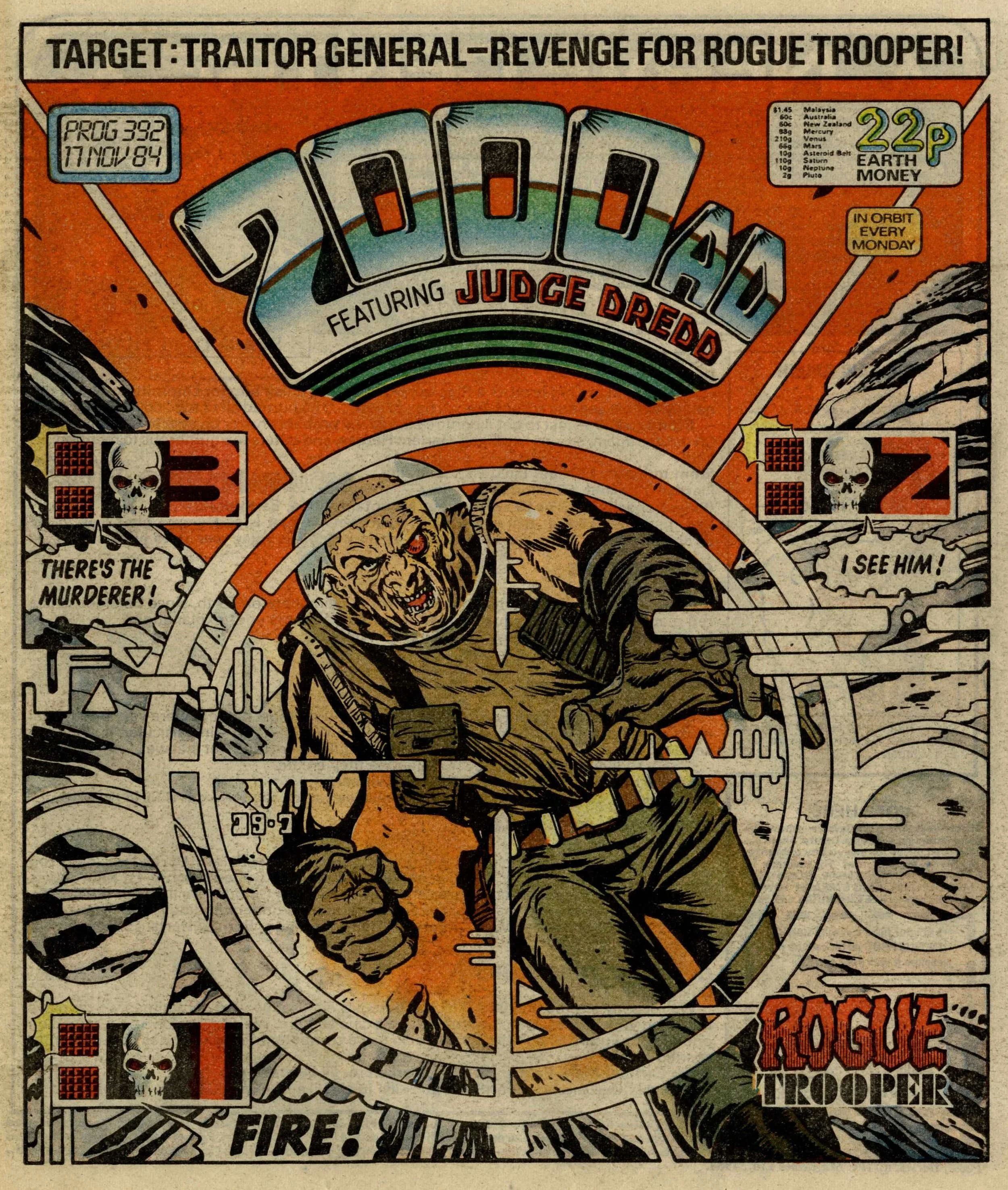 The Traitor General, drawn by Colin Wilson