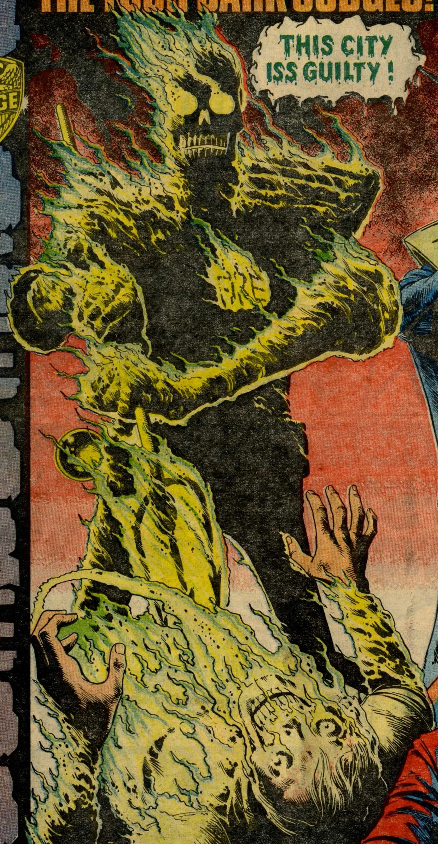 Judge Fire, drawn by Brian Bolland