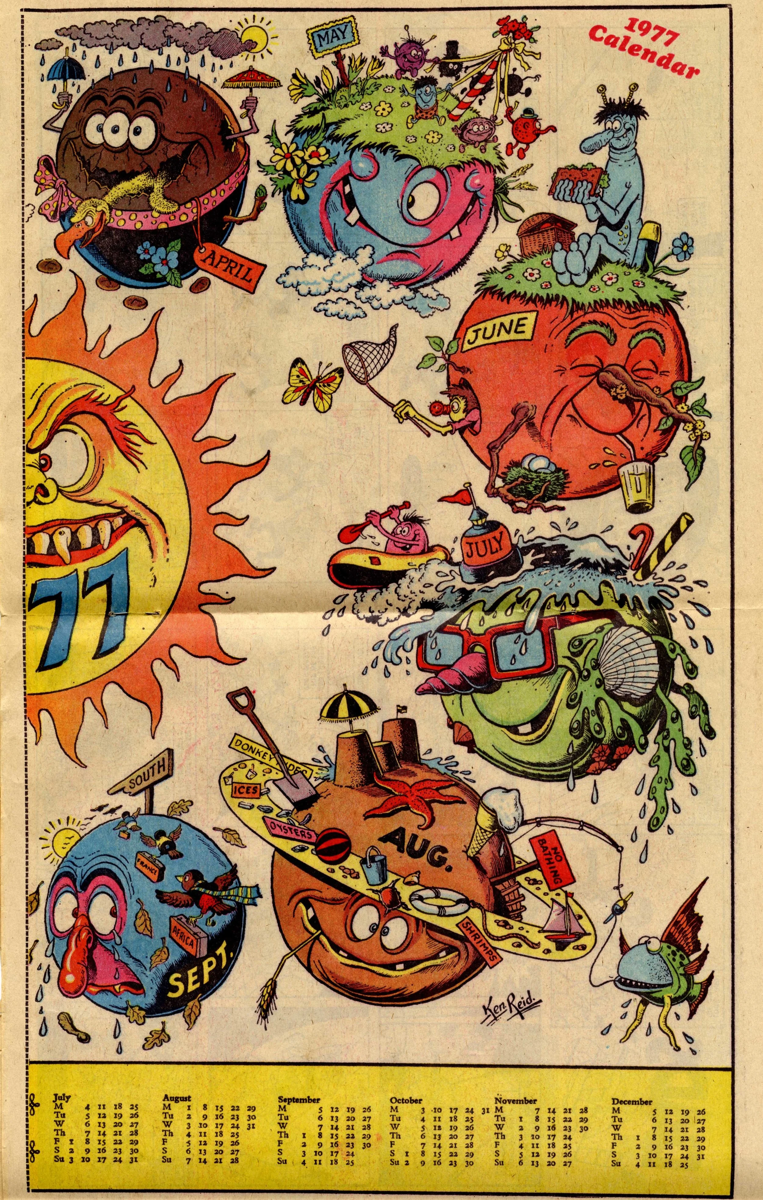 Poster art by Ken Reid