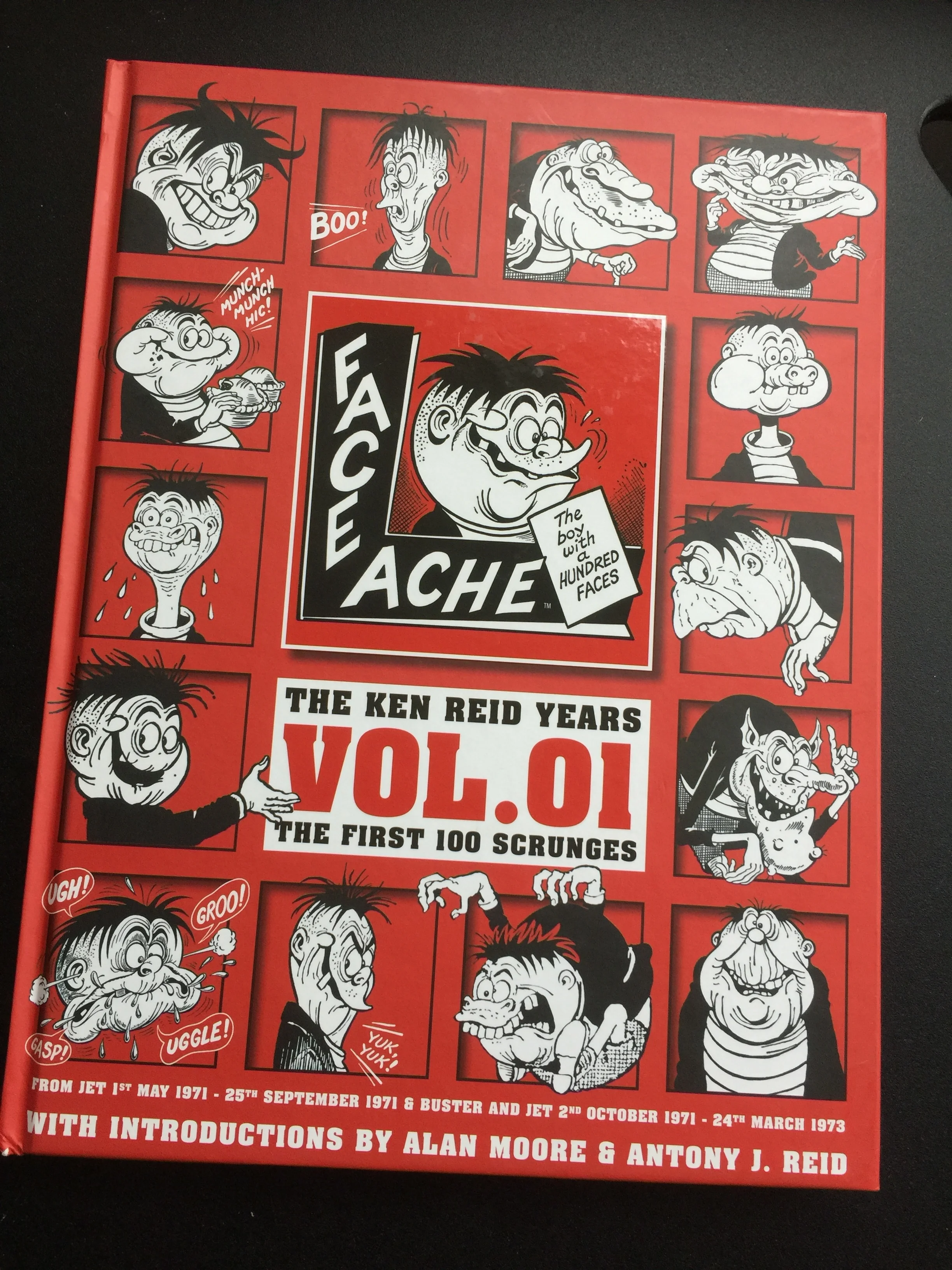 Book review: Faceache, Vol. 01: The first 100 scrunges 