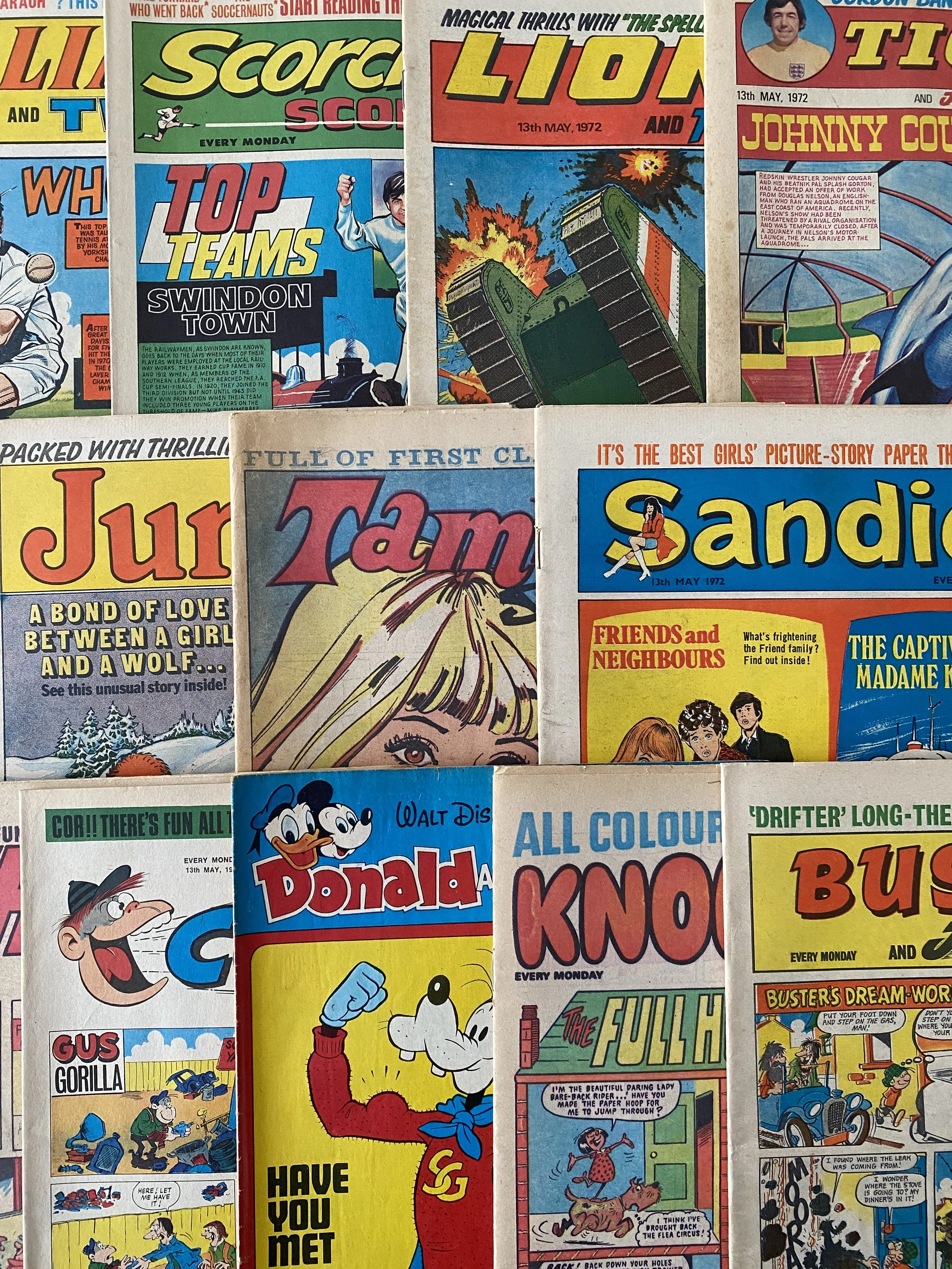 Saturday comics: First weekend of May 1972