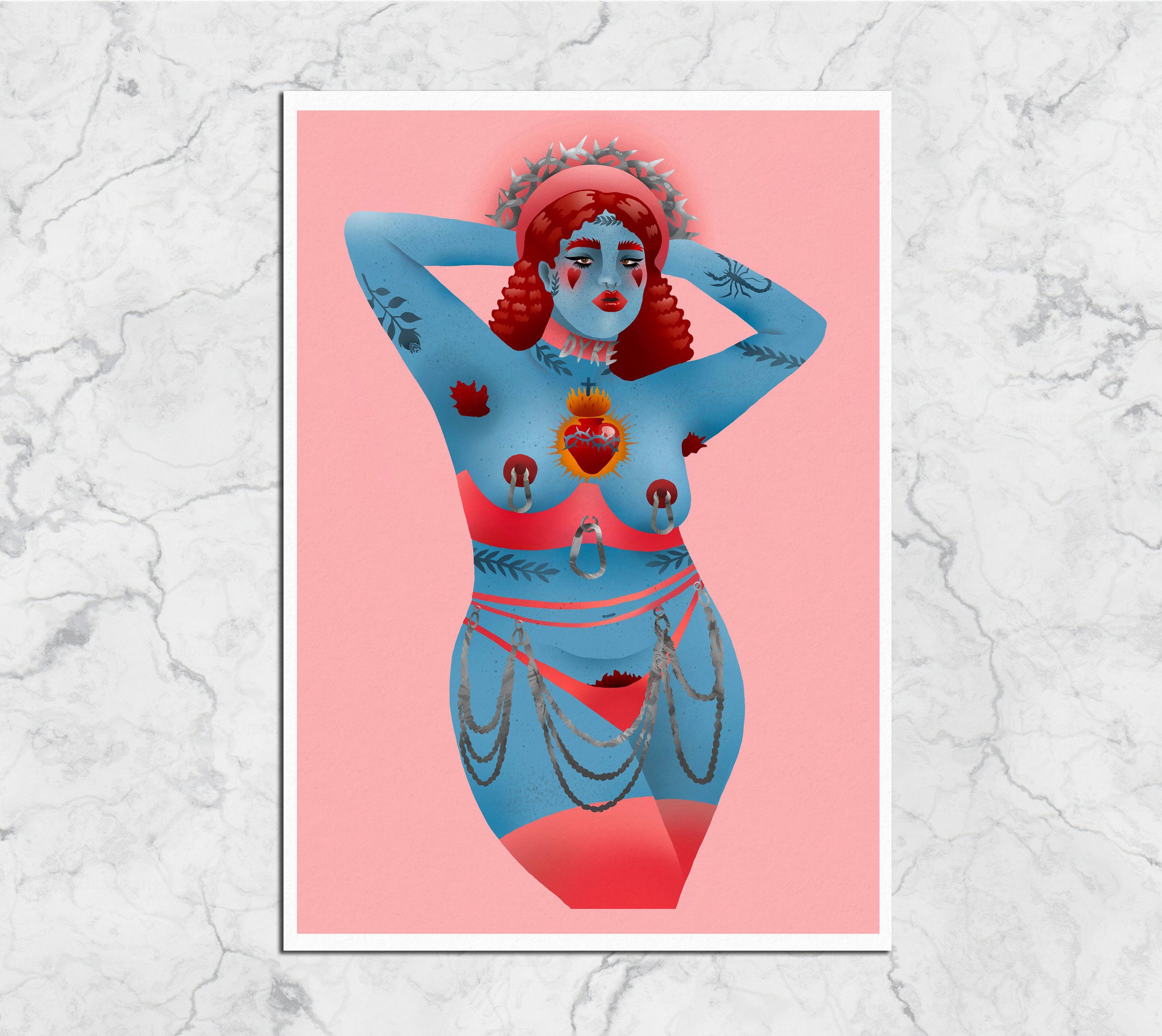 The Sacred Bush - Giclée Fine Art Print A2, A3, A4 (Copy)