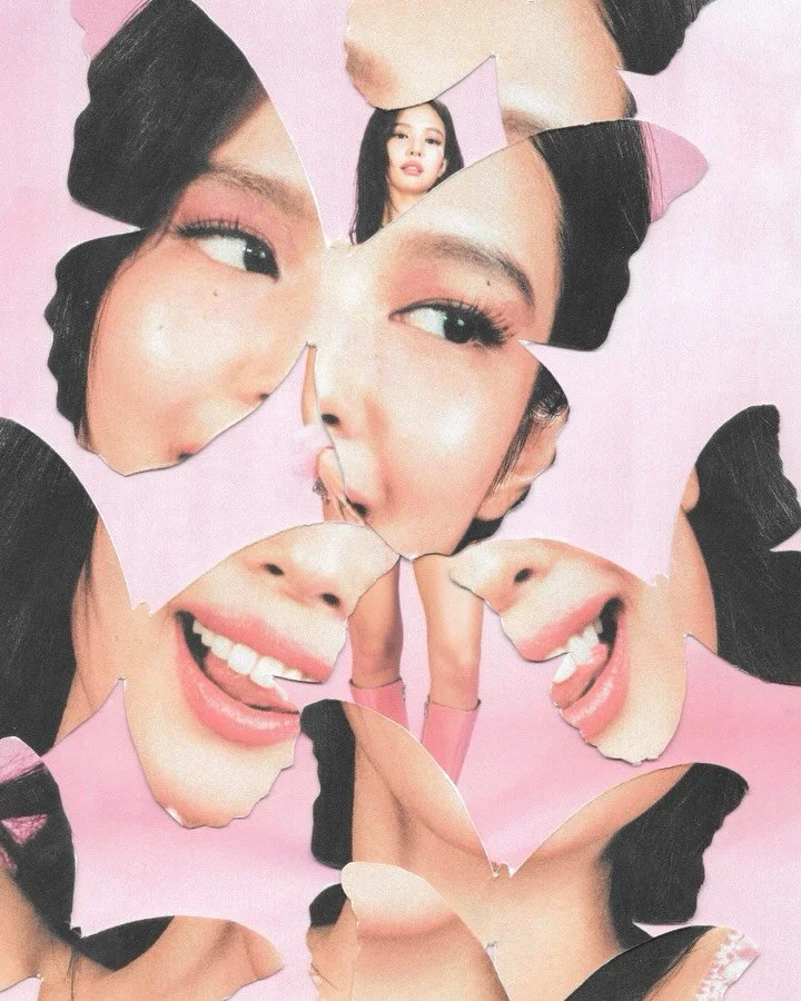 special edition 🎨 thank youuu @cosmopolitan for featuring me in your story alongside some very talented artists <3 #jennie photographed by @graysonvaughan ✂️🎨🫧🎟️ thank you @paytonpampinto !!