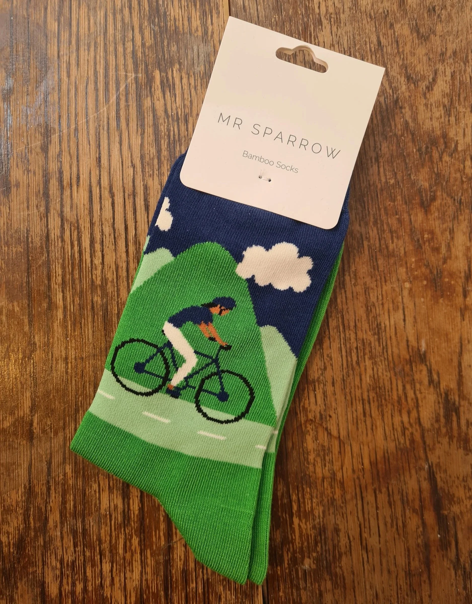 Mr Sparrow Bamboo Socks - Mountain Biking