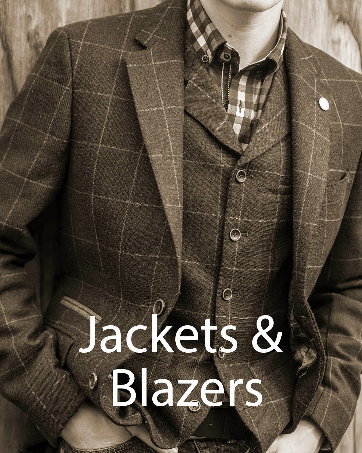 Image gateway to Jackets, Blazers and waistcoats page on Symonds of Hereford website