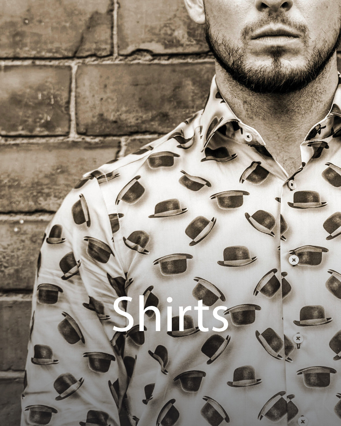 Image gateway to shirts shop page on Symonds of Hereford website