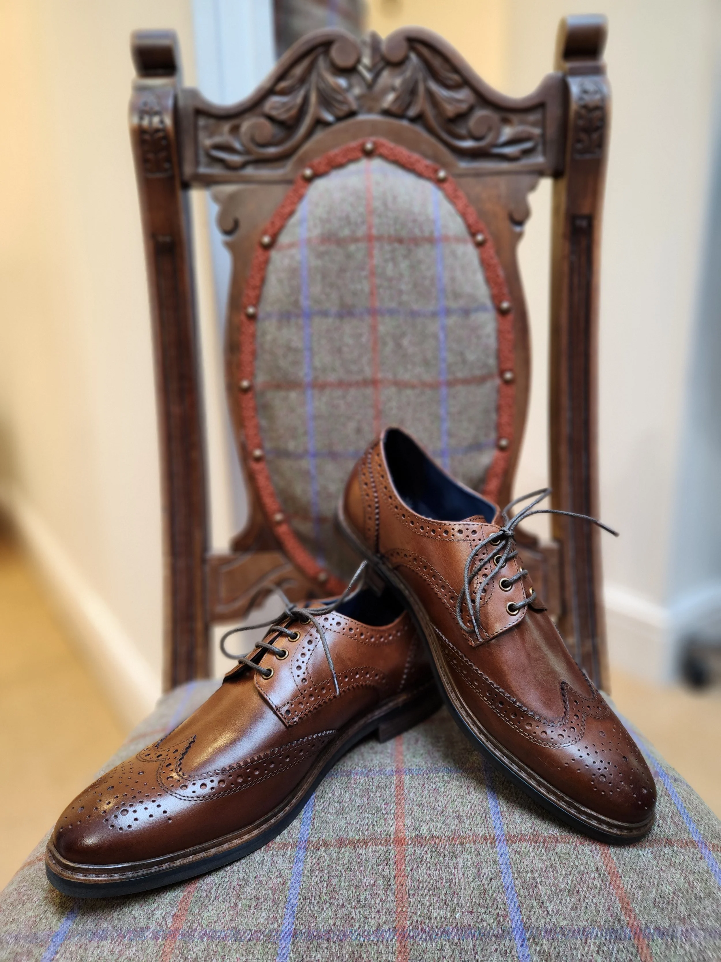 Front Morrison Brown Brogues